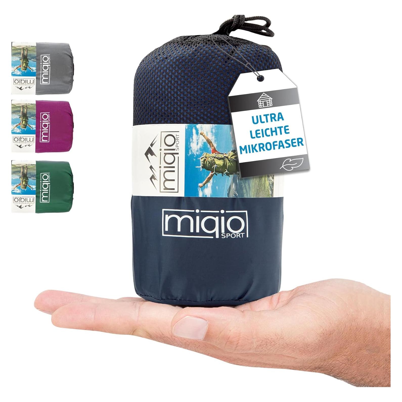 Saco de Dormir 2-en-1 Miqio XL Forro y Sábana de Viaje