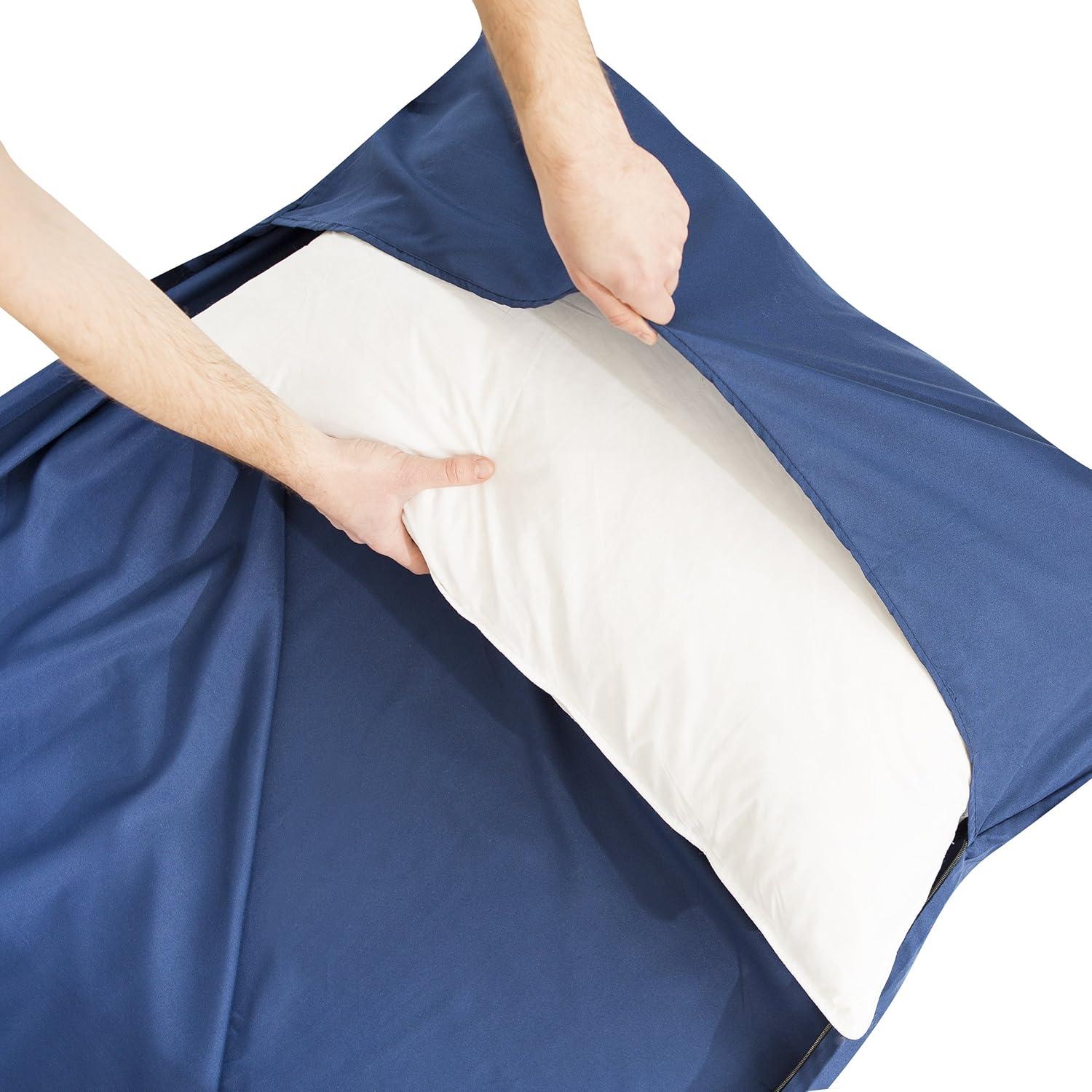 Saco de Dormir 2-en-1 Miqio XL Forro y Sábana de Viaje