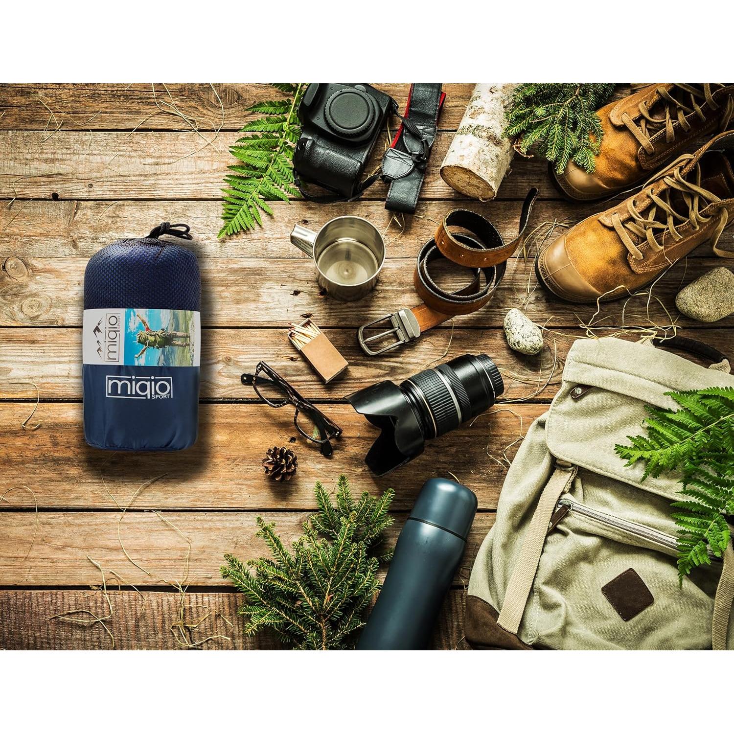 Saco de Dormir 2-en-1 Miqio XL Forro y Sábana de Viaje