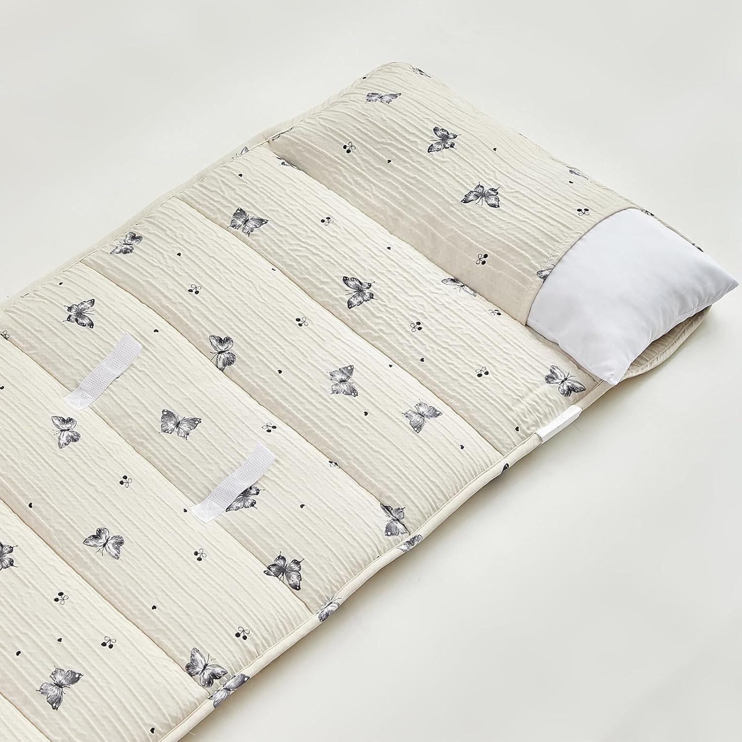 Colchoneta para Siesta Niños DuShow Mariposa 134x53 cm