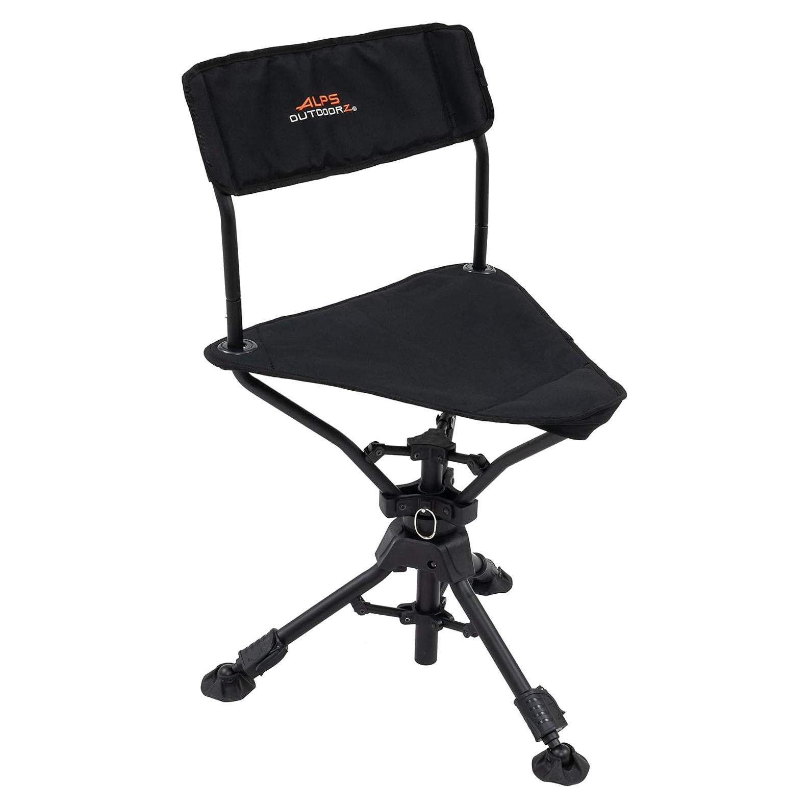 Taburete Giratorio ALPS OutdoorZ Triad - 136 kg - Negro