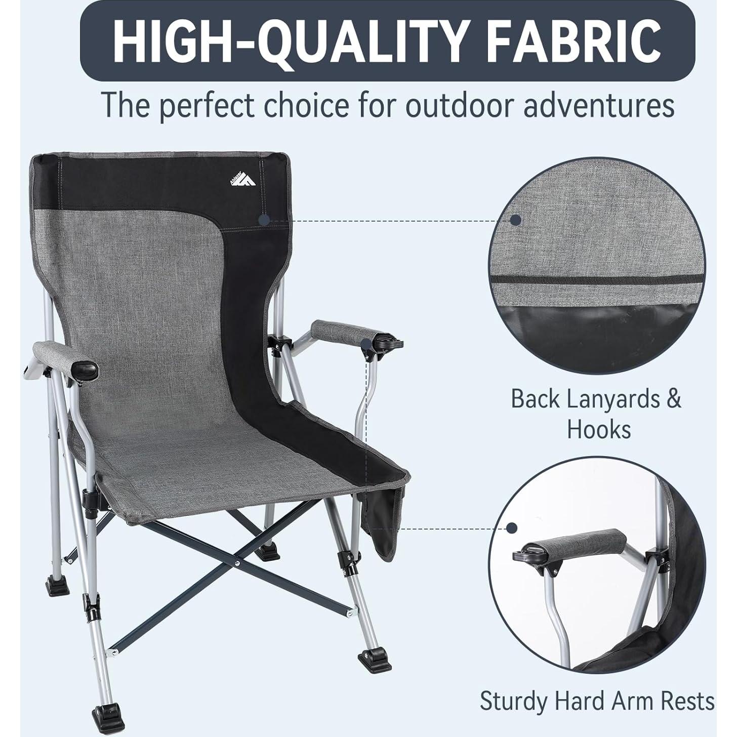 Sillas de Camping Plegables Ablazer 2-Pack con Bolsa Térmica