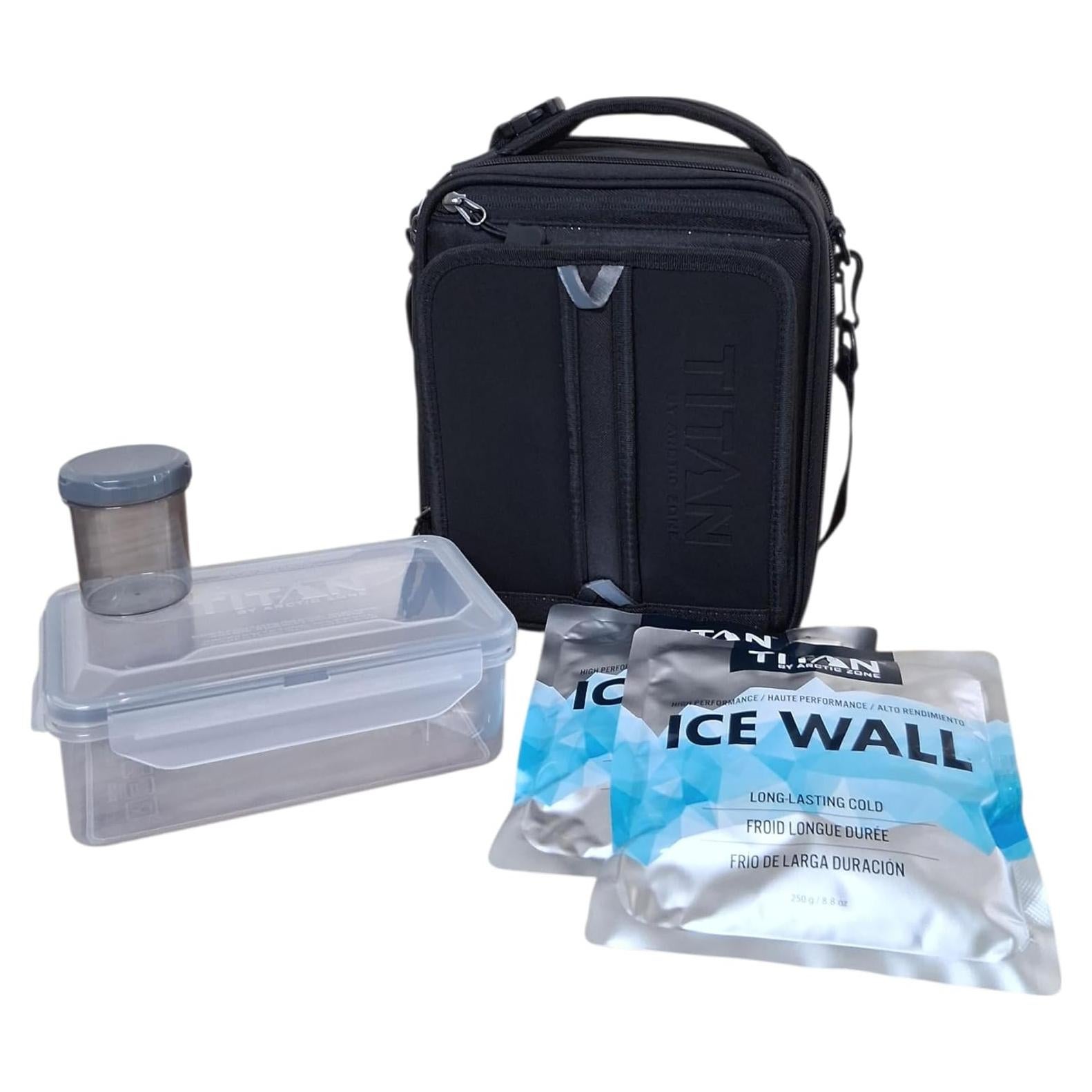 Caja de Almuerzo Expandible Titan Arctic Zone - Aislada 3L
