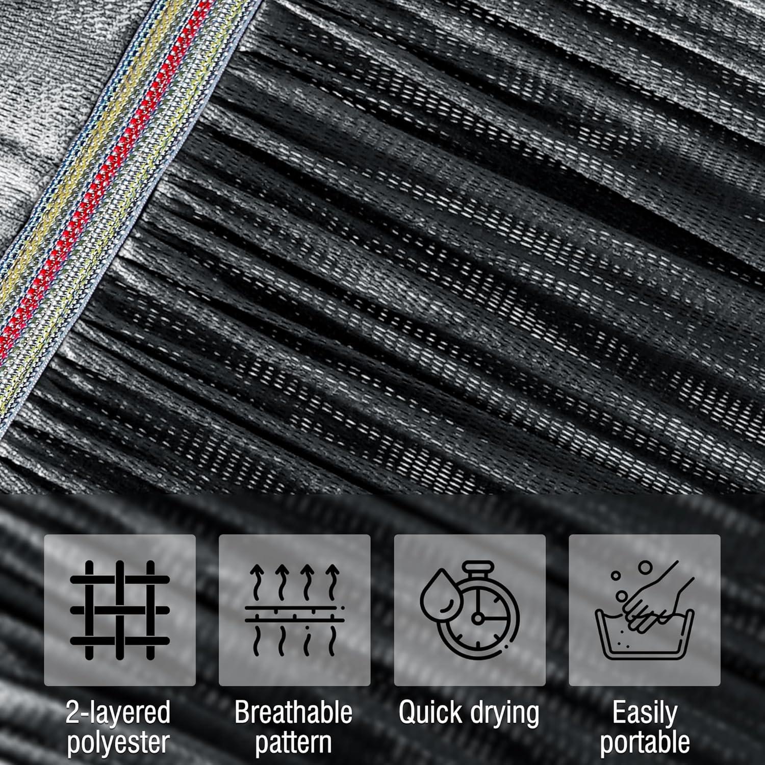 Silla Hamaca Colgante Tranquillo con Reposacabezas y Portavasos