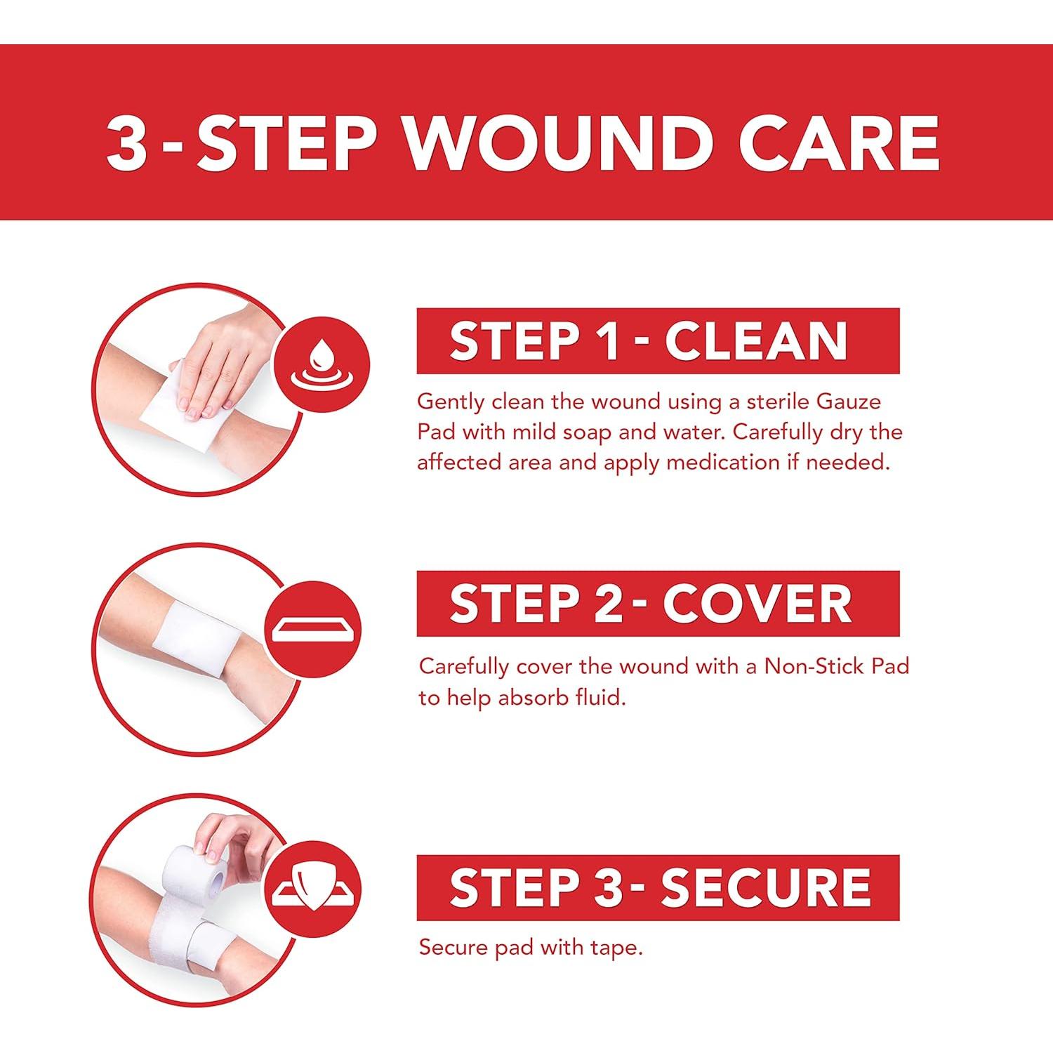 Kit de Primeros Auxilios All Health 40 Piezas para Hogar y Viaje