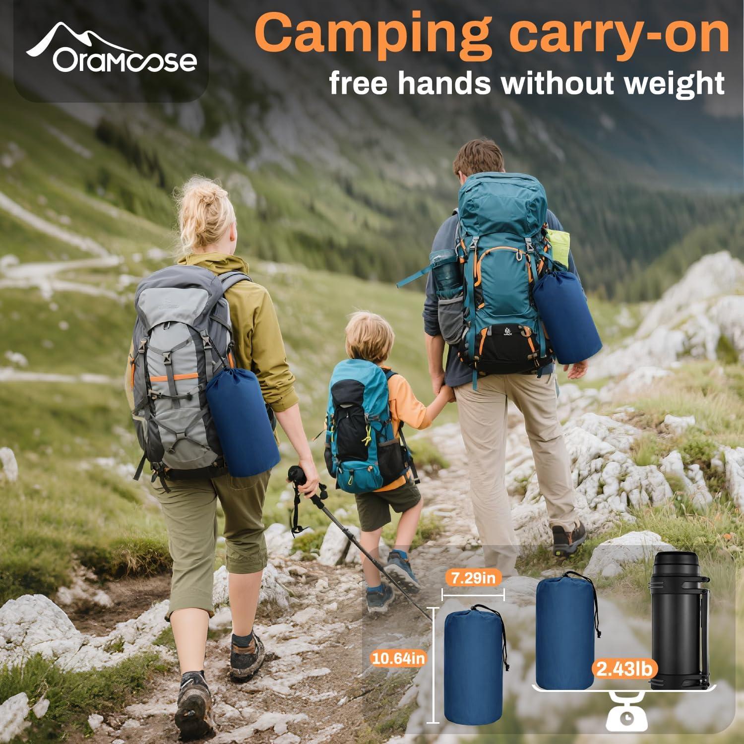 Colchón Inflable Doble Oramoose 15 cm con Almohada y Bomba