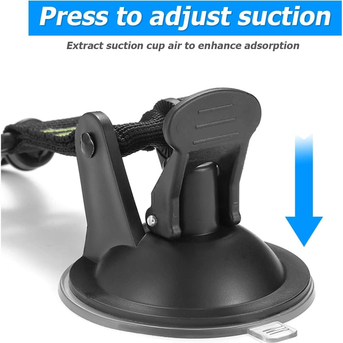 4 Ventosas de Alta Resistencia AICEL para Camping y Coche