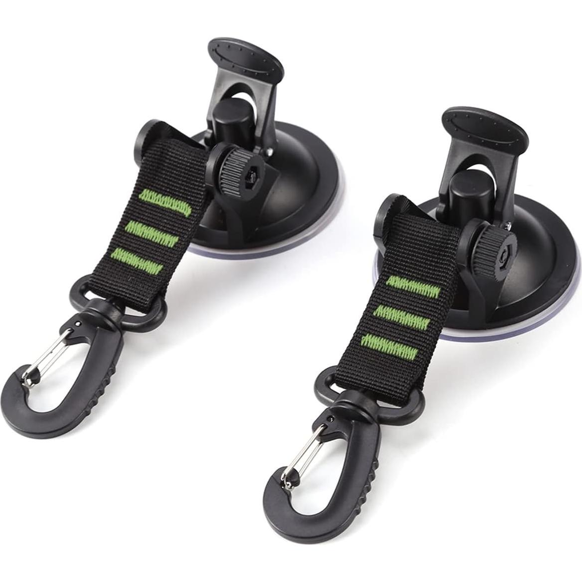 4 Ventosas de Alta Resistencia AICEL para Camping y Coche