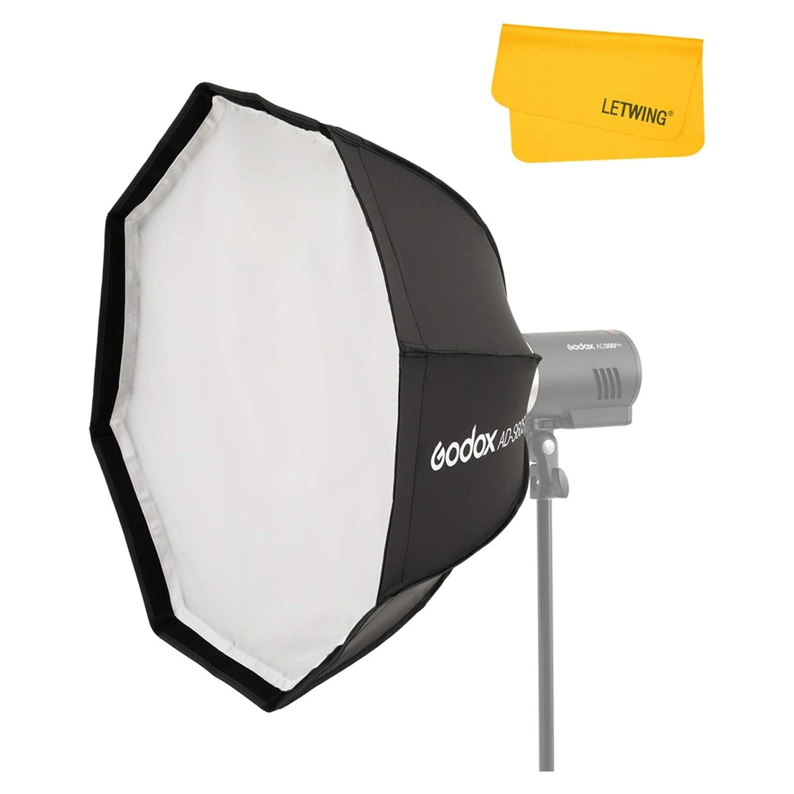 Softbox Godox AD-S60S 60cm con Rejilla para Flash y LED