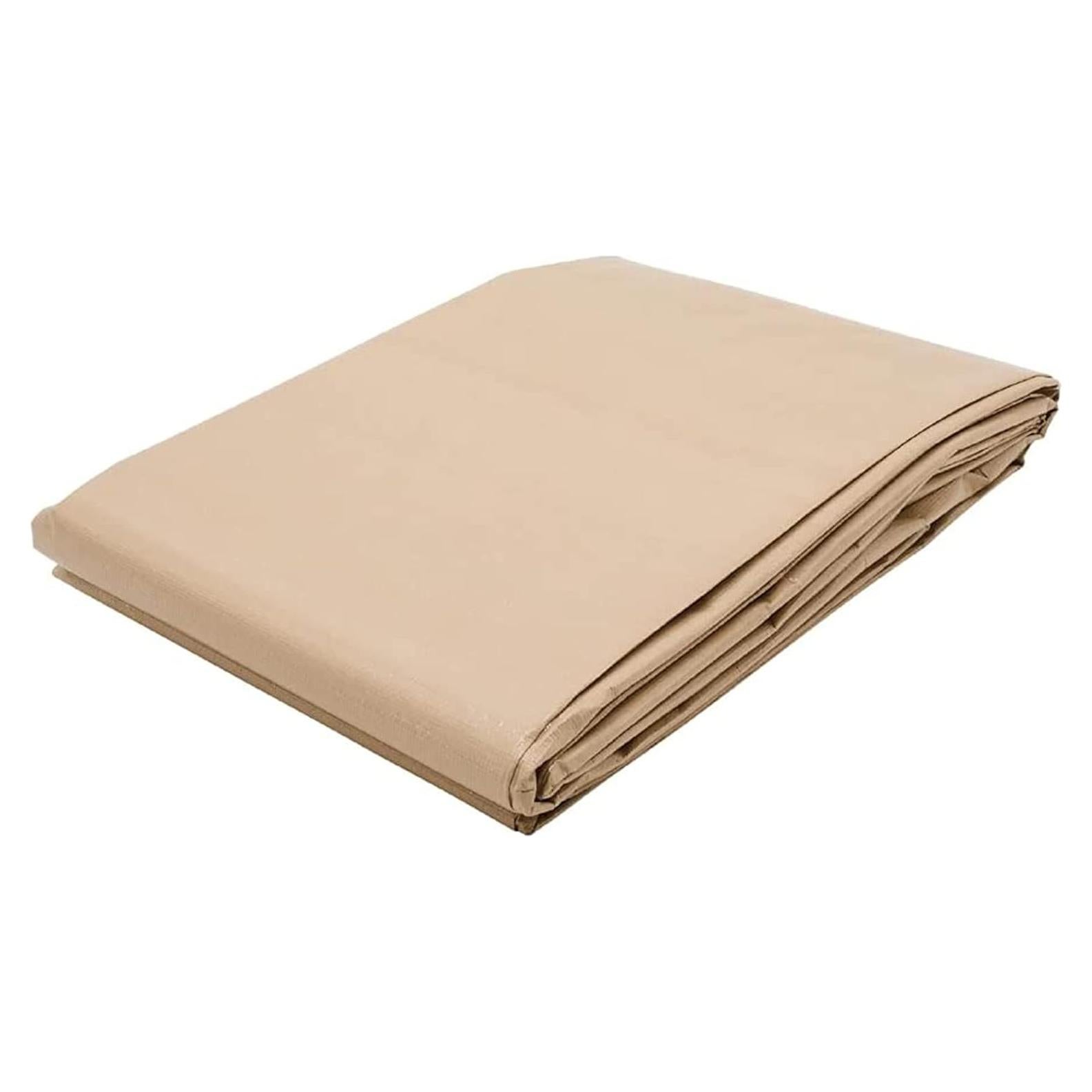Lona Impermeable TarpsNow 1.68x2.29m 12 Mil Color Tan