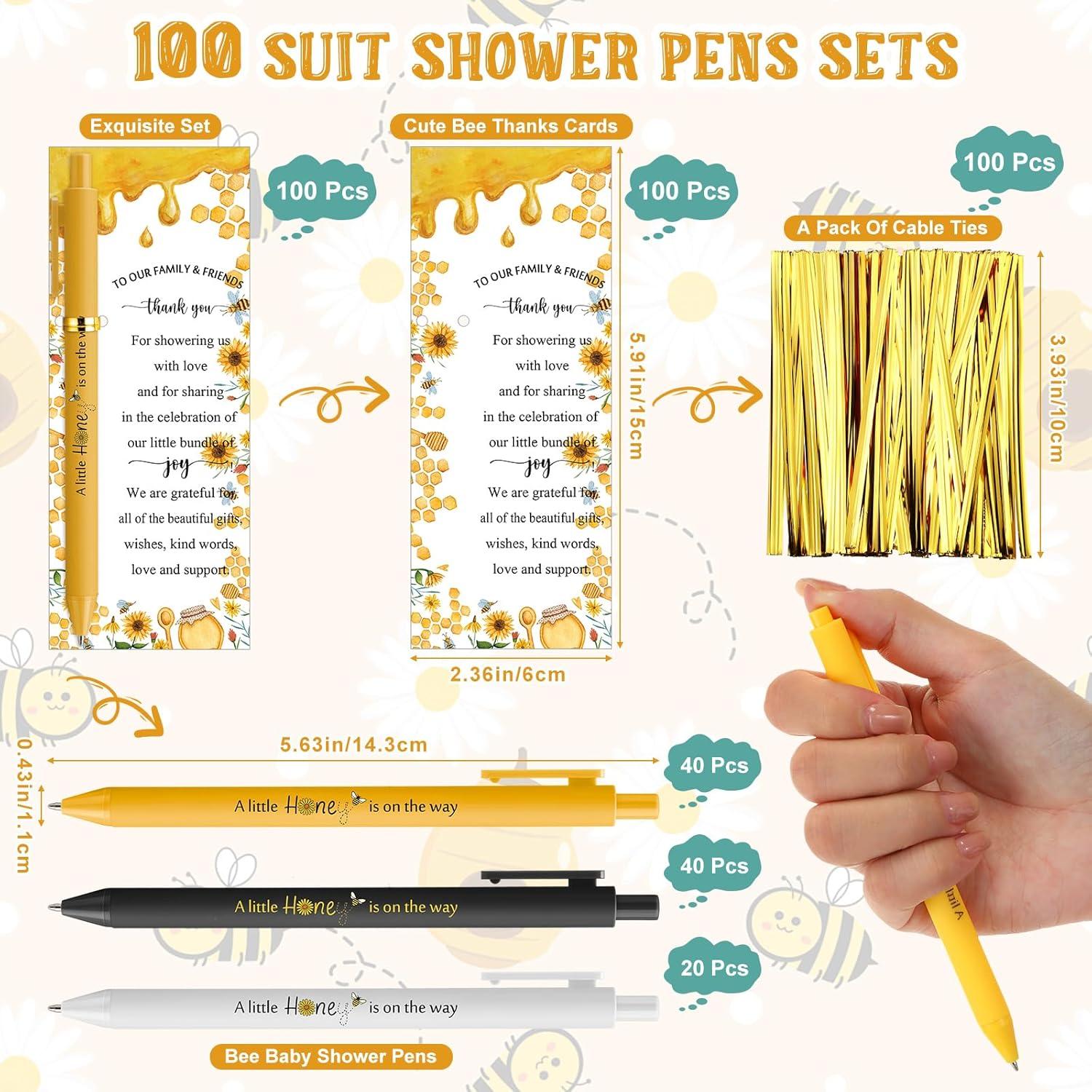 Conjunto de Regalos Baby Shower Abejas 30 Piezas Engrowtic