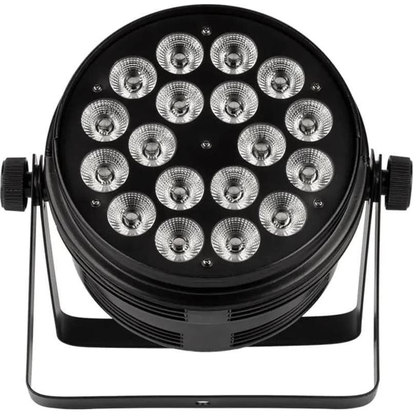 Luz de Escenario Monoprice 18x 10W RGBW Flat Par 180W