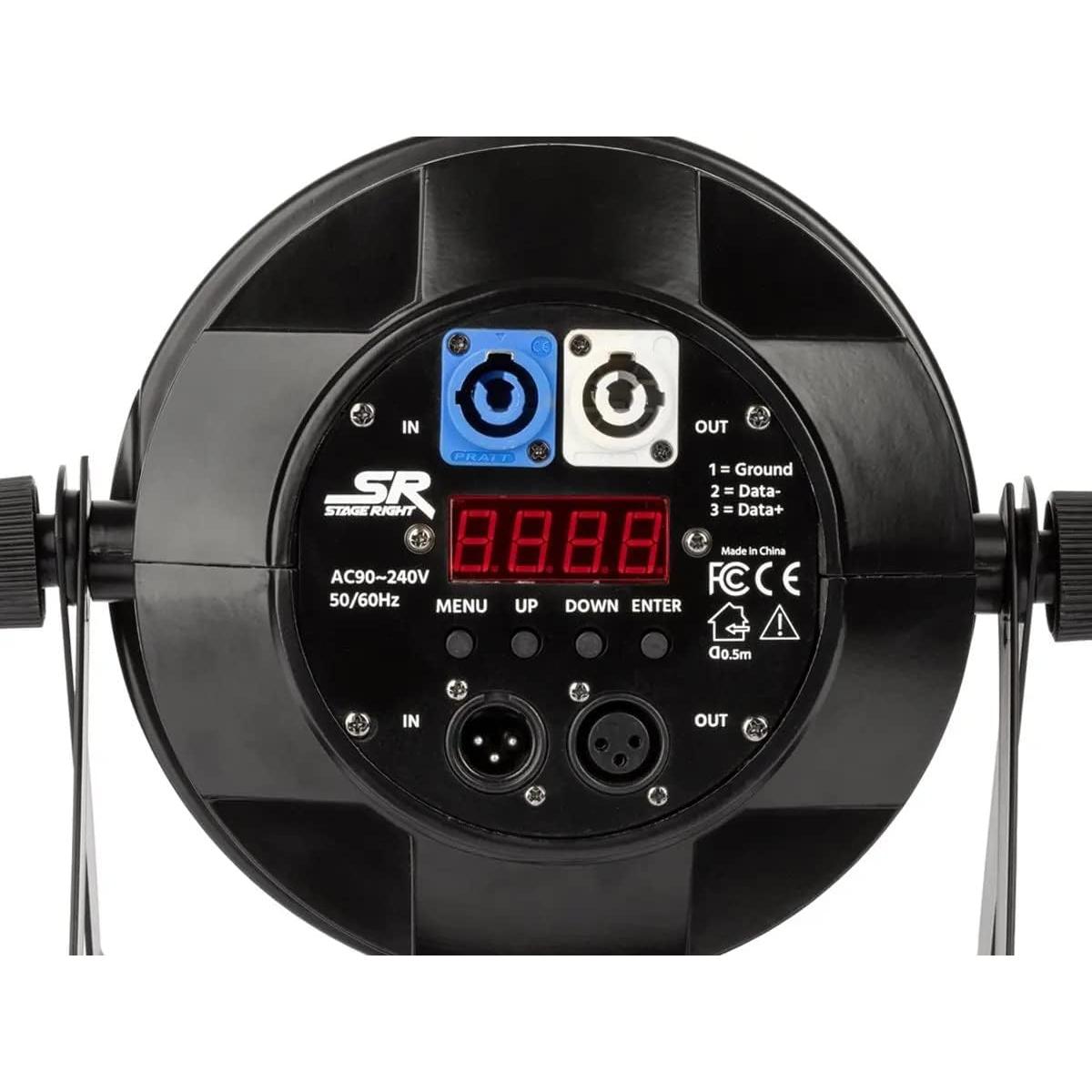 Luz de Escenario Monoprice 18x 10W RGBW Flat Par 180W