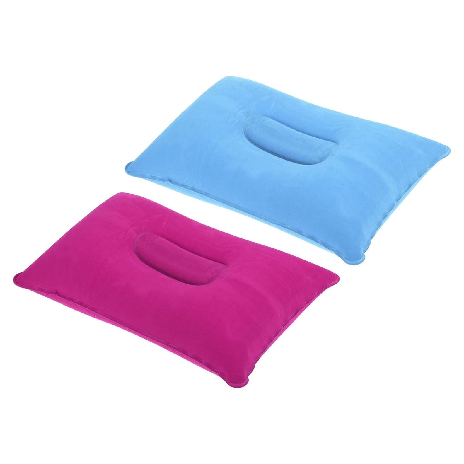 Almohada Inflable PATIKIL 2 Piezas Camping Soporte Cuello