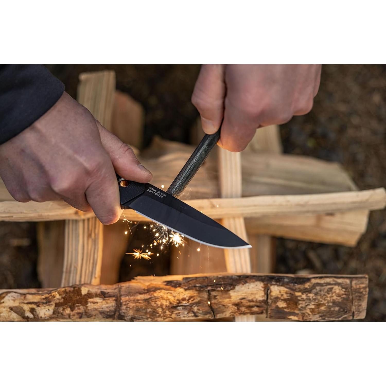 Cuchillo Táctico de Supervivencia Gerber Terracraft Negro 23.1 cm