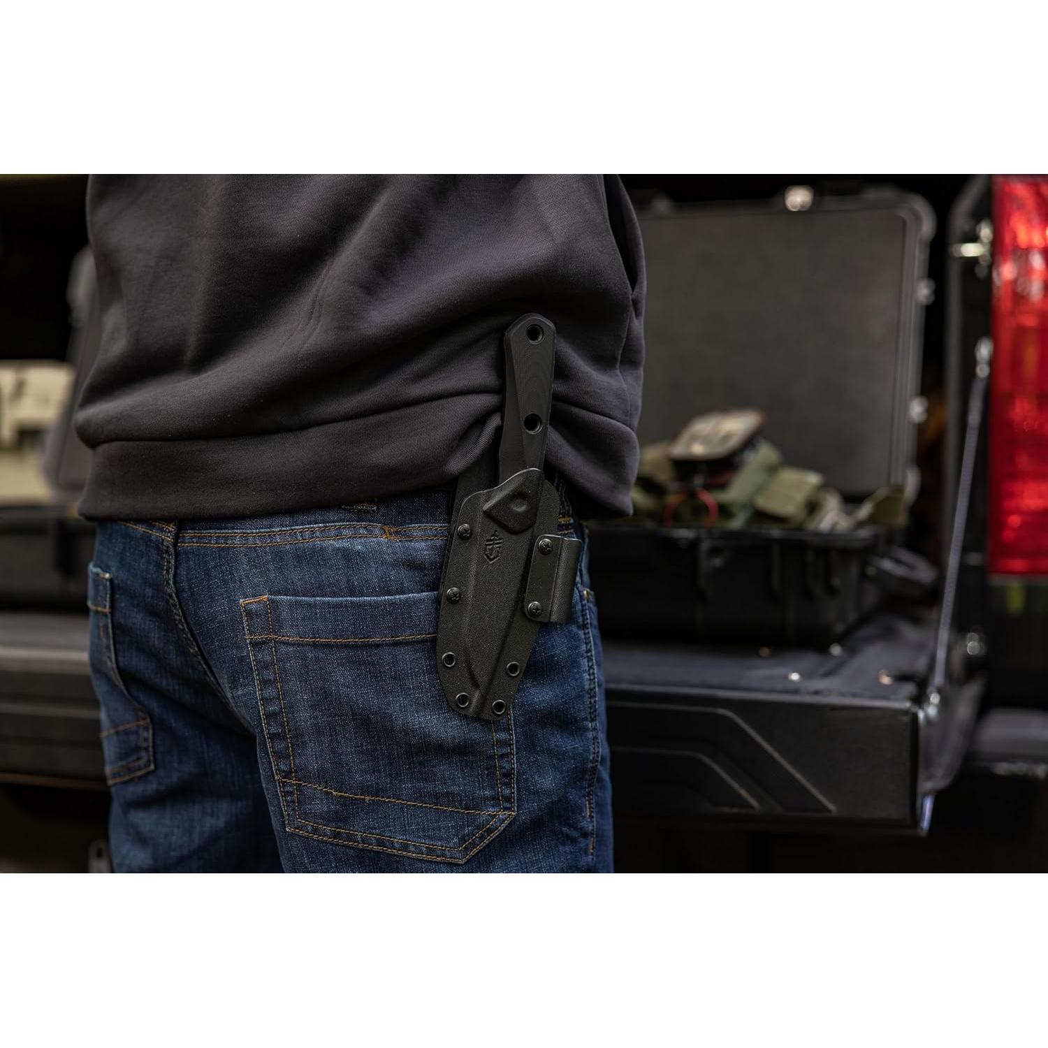 Cuchillo Táctico de Supervivencia Gerber Terracraft Negro 23.1 cm