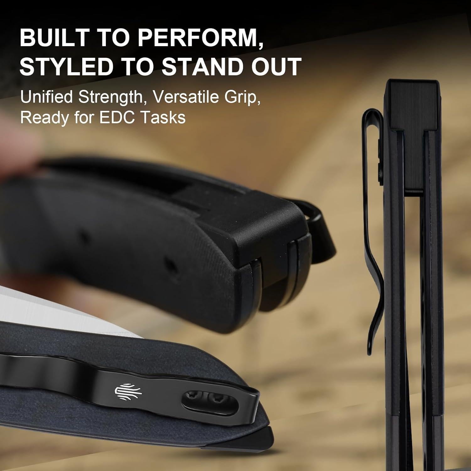 Cuchillo de bolsillo Kizer Spitfire EDC 7.95 cm 14C28N Plegable