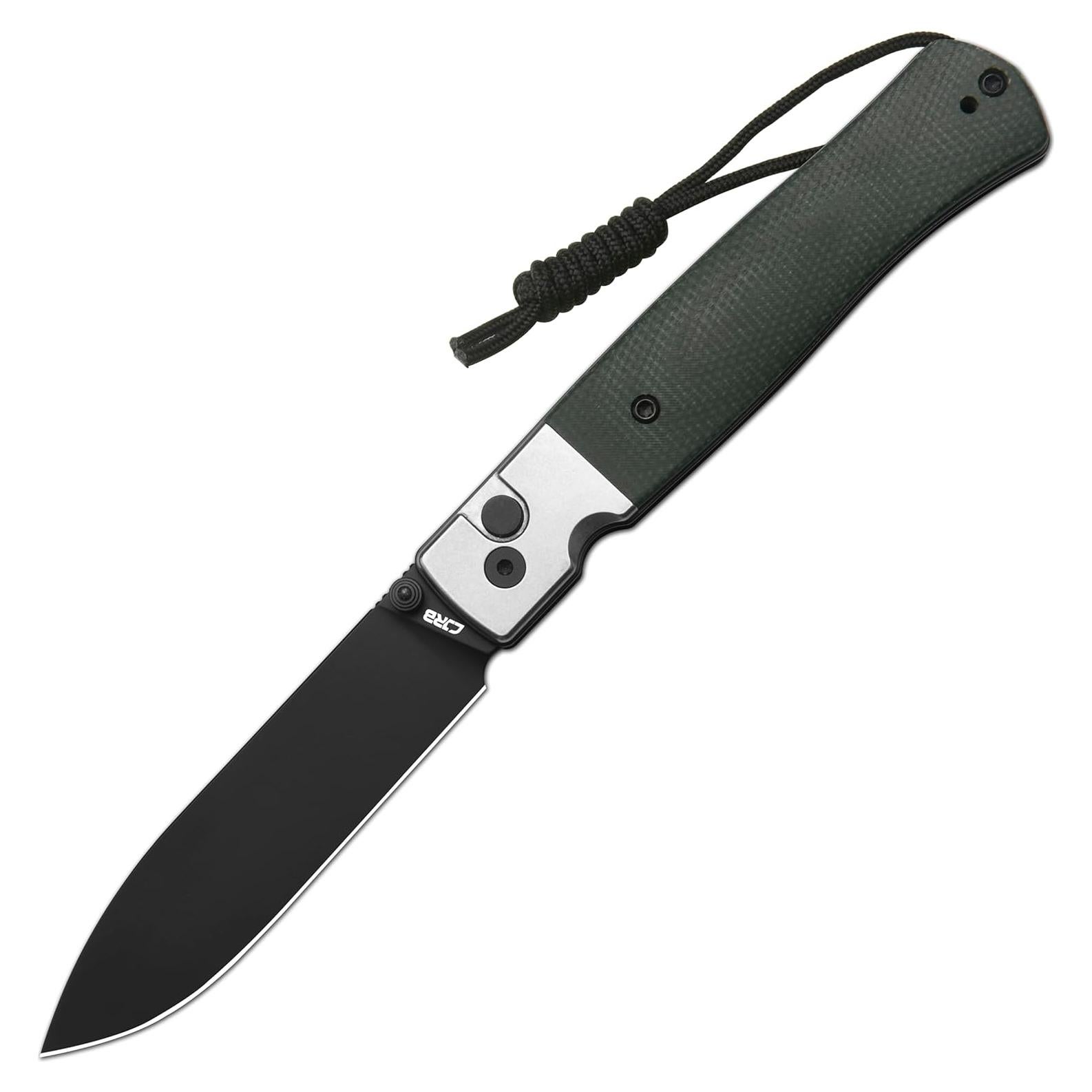 Cuchillo de Bolsillo CJRB Glacier J1961 9cm Acero AR-RPM9 Verde