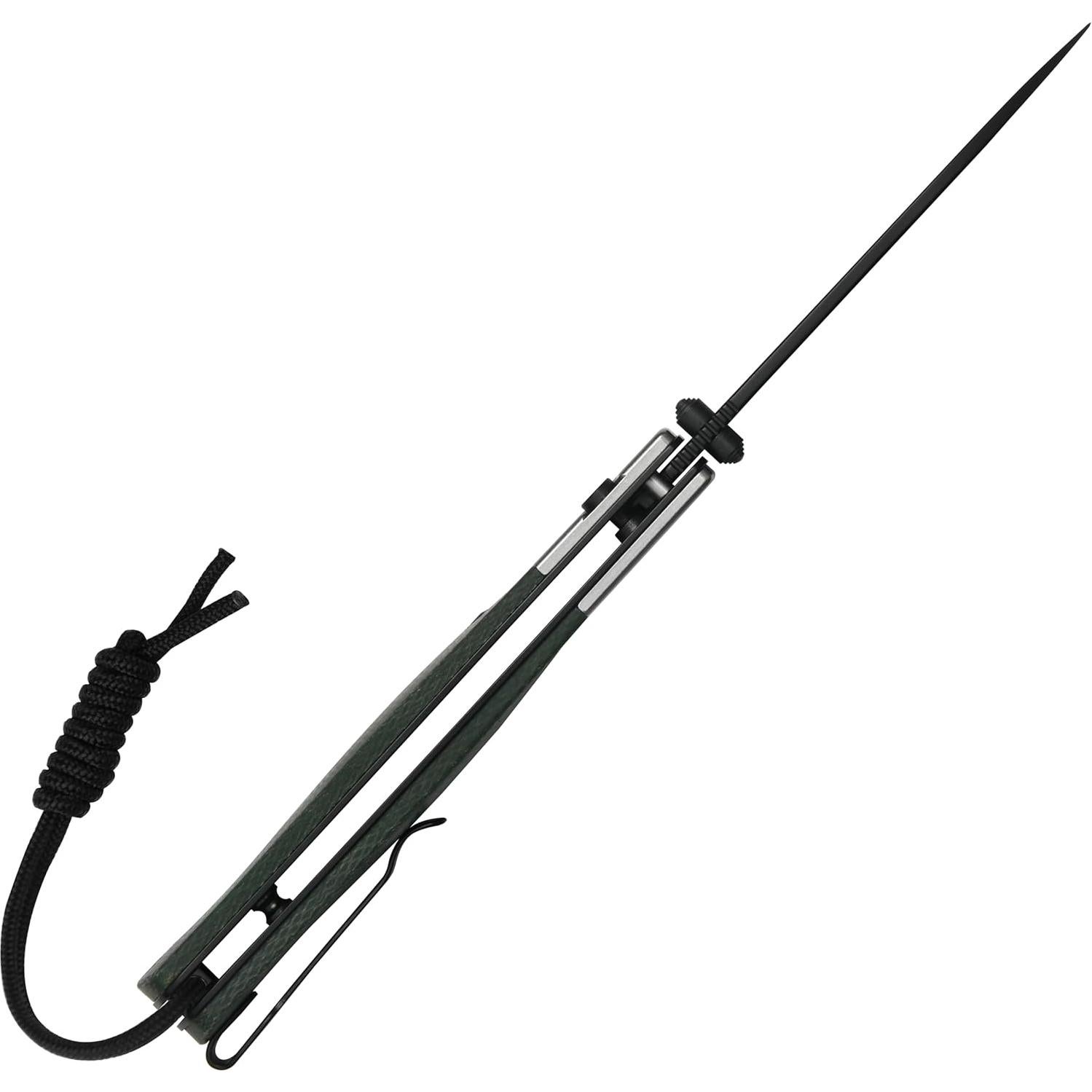 Cuchillo de Bolsillo CJRB Glacier J1961 9cm Acero AR-RPM9 Verde