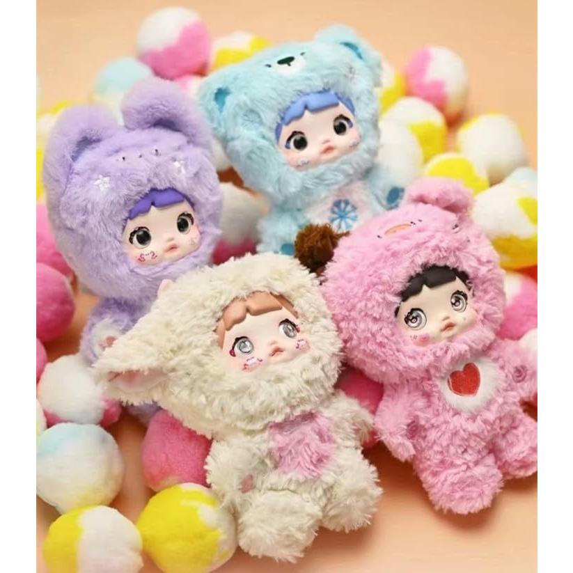 Muñeca de Peluche Nommi 17cm Kawaii Caja Sorpresa Colectible