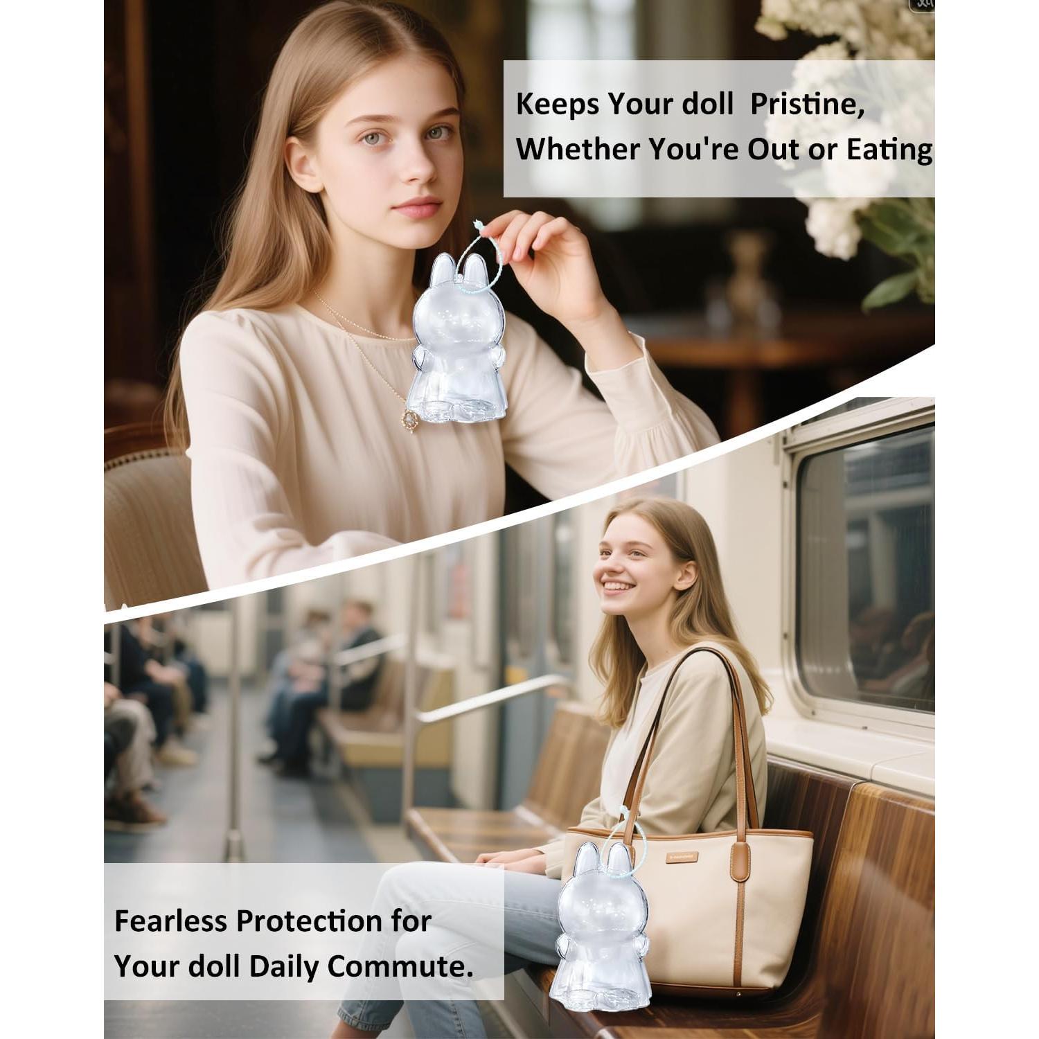 Estuche Protector SHAOMAN para Muñeca 17cm Acrílico