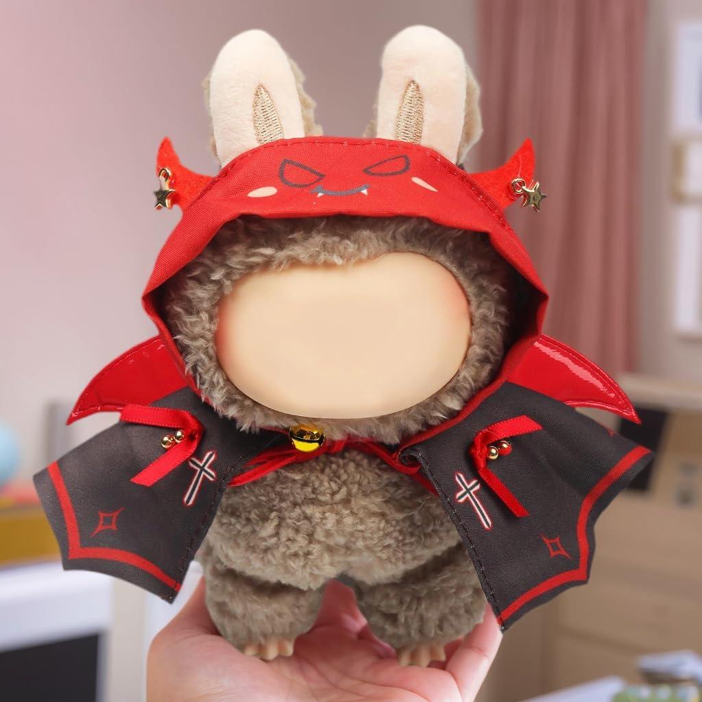 Ropa de Halloween para Muñeca 17cm Ariker Capa Diablo