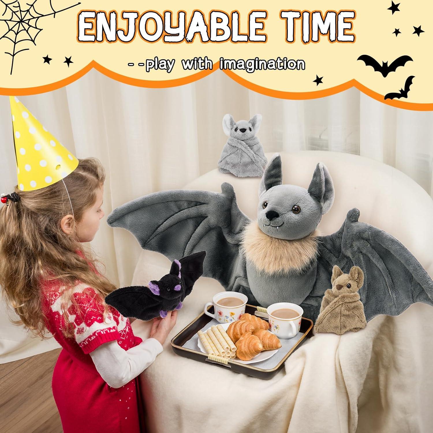 Conjunto de Peluche Gótico Tezituor Murciélago Grande 81 cm