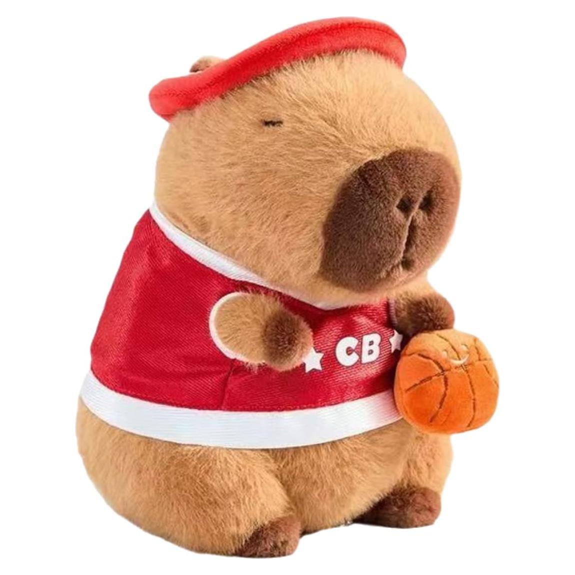 Juguete de Peluche Capibara RicoConejo 22.86 cm Baloncesto