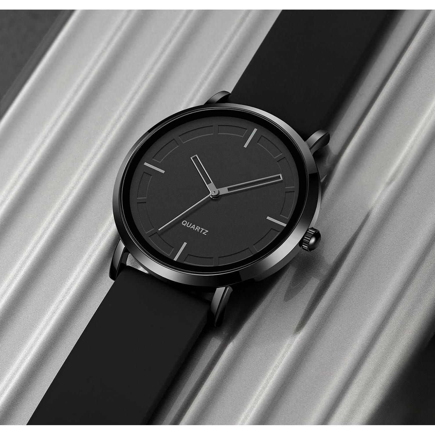 Reloj de Pulsera Analógico Unisex BESTKANG Cuarzo Silicona 40.5mm