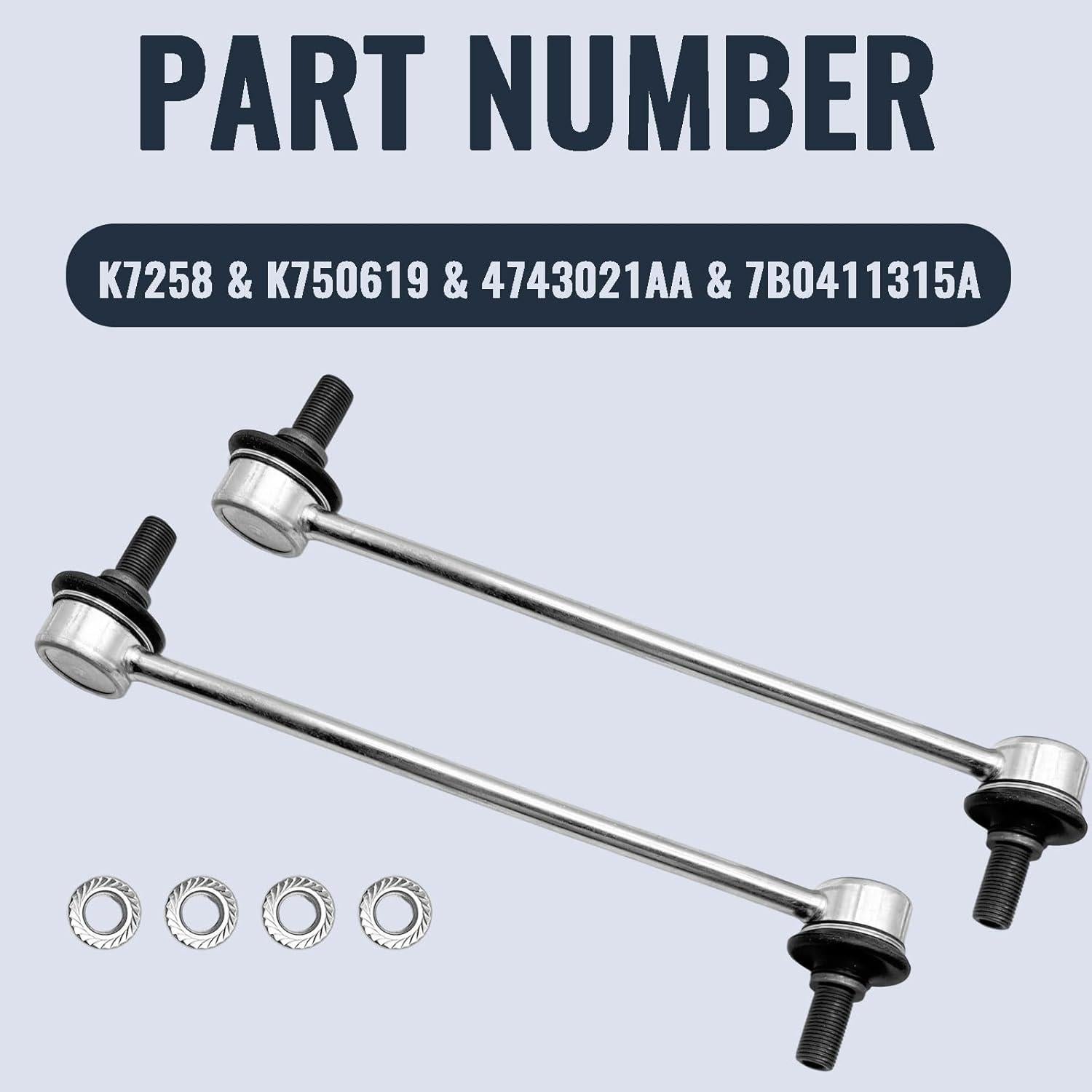 Enlace de Barra Estabilizadora Delantera GFBZS K7258 - 2 Piezas