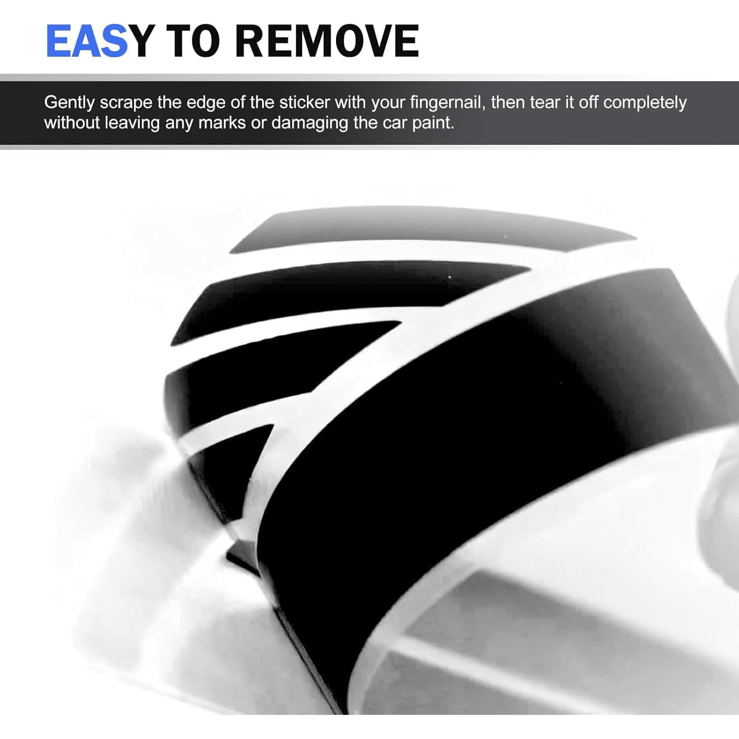 Calcomanías Reflectantes para Espejos Retrovisores Ferianl - 2 Piezas