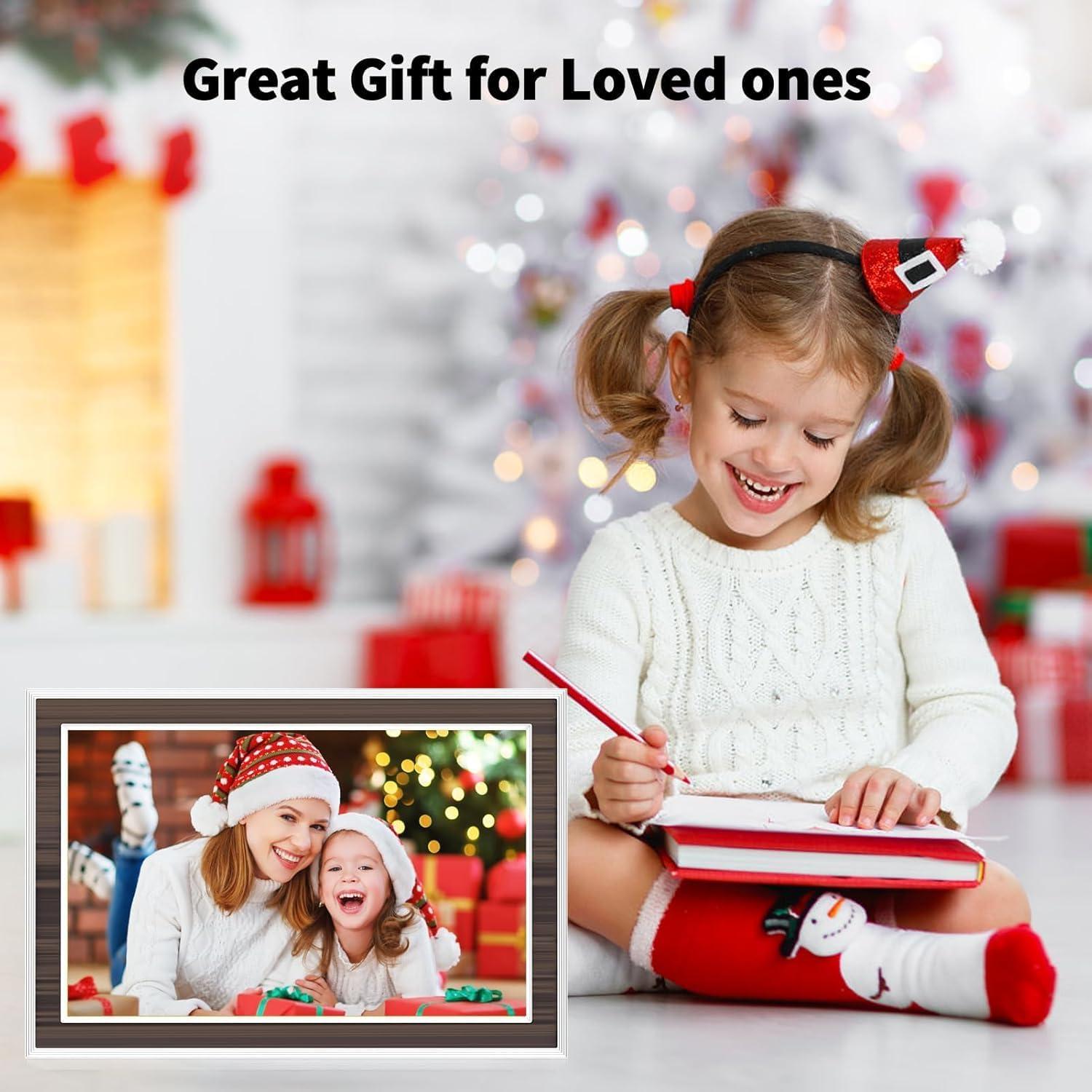 Marco de Fotos Digital WiFi SAIWAN 10.1" Pantalla Táctil 16GB