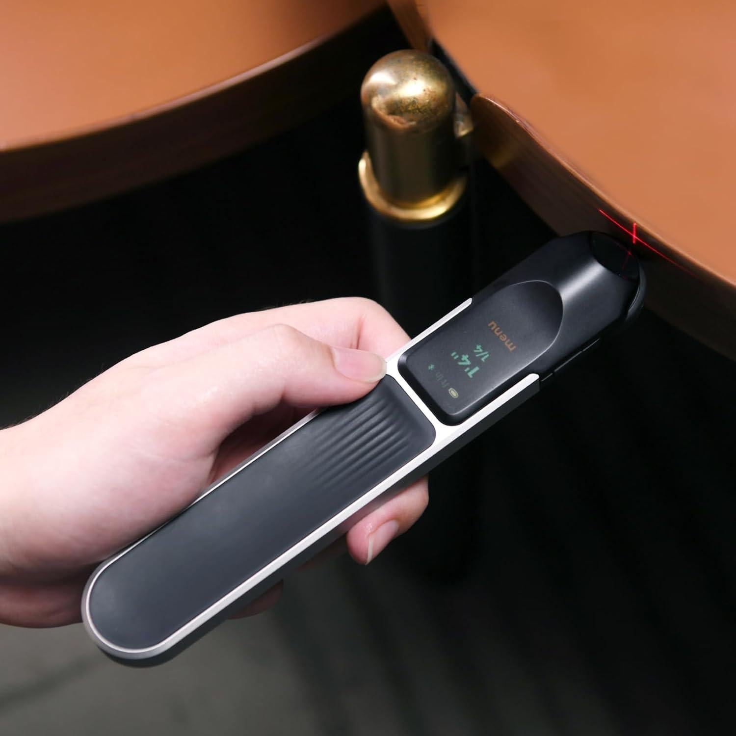 Cinta Métrica Digital HOZO NeoRulerGO con Láser y Funda