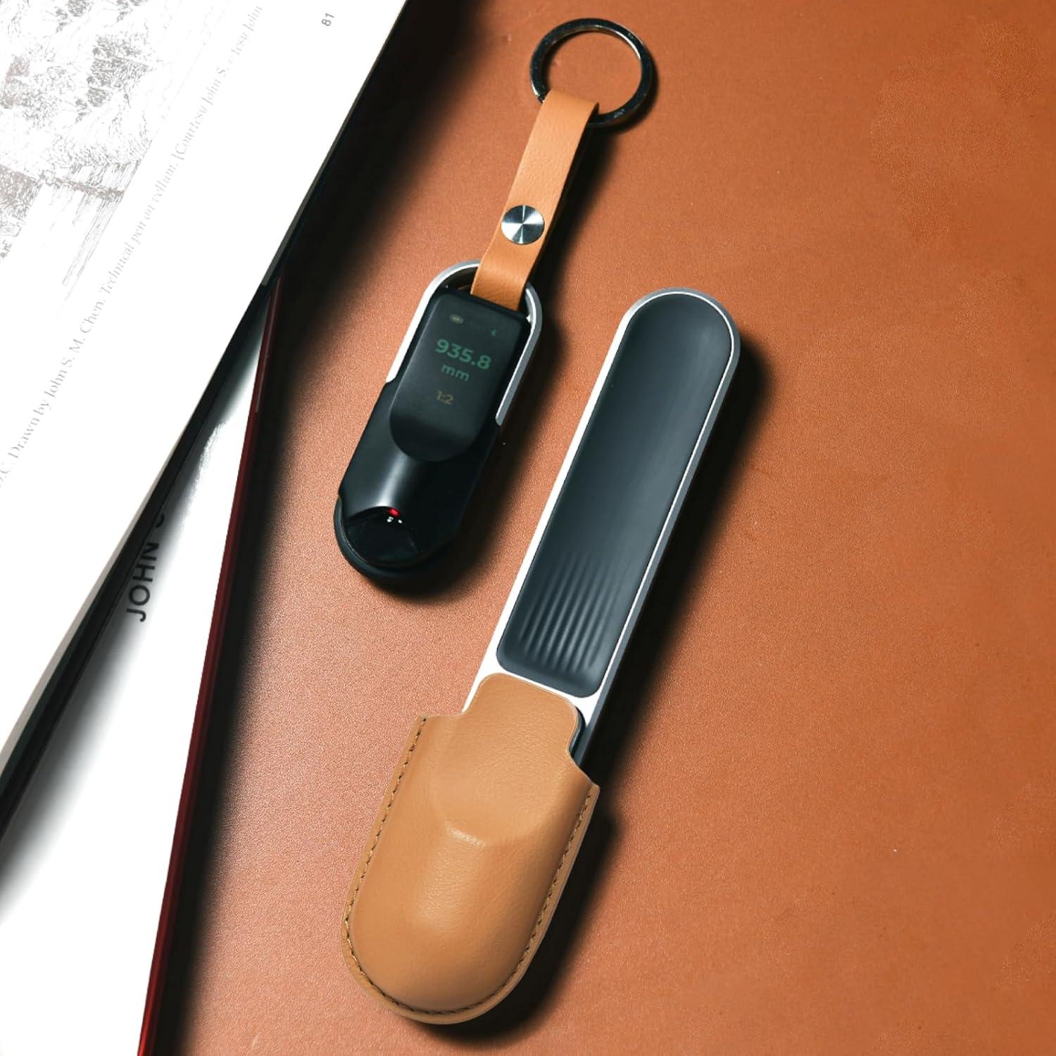 Cinta Métrica Digital HOZO NeoRulerGO con Láser y Funda