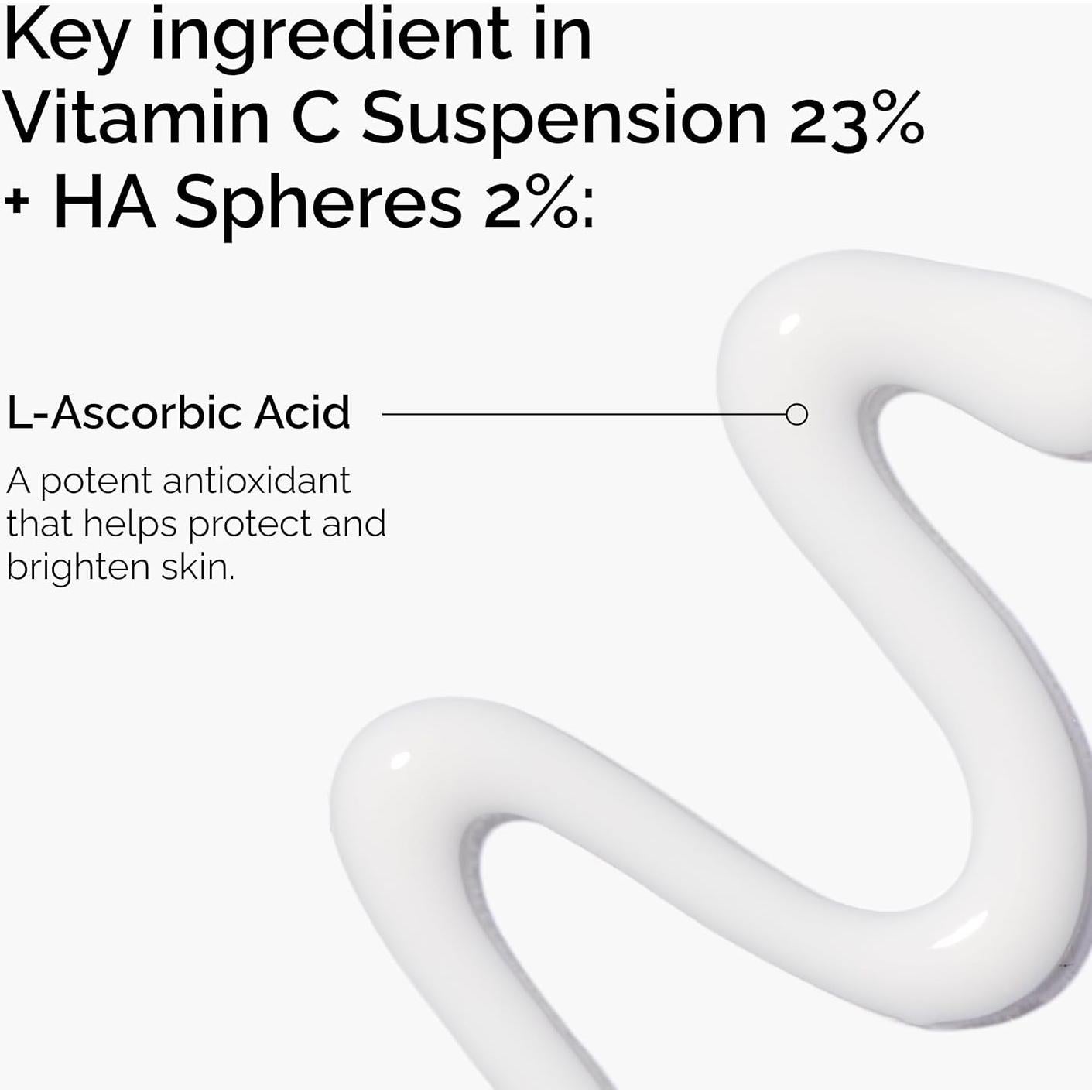 Suero Vitamina C 23% + Ácido Hialurónico 2% DECIEM 30ml