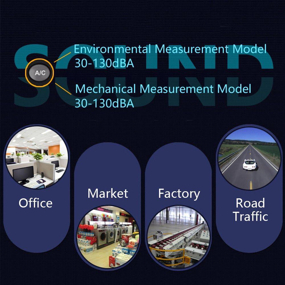 Medidor de Nivel de Sonido Digital VLIKE VL6708 30-130 dB