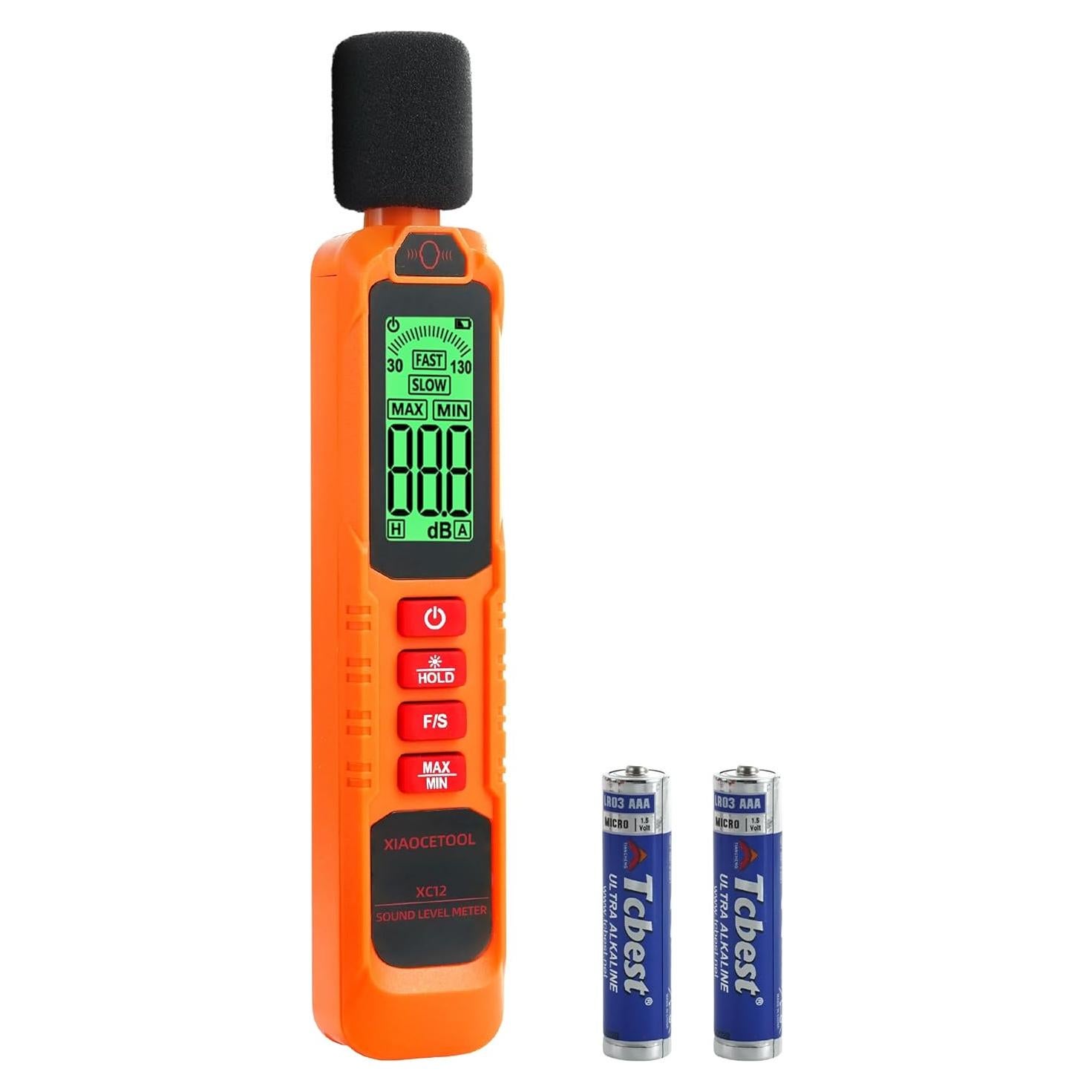 Medidor de Decibelios XIAOCETOOL XC12 Portátil 30-130dB