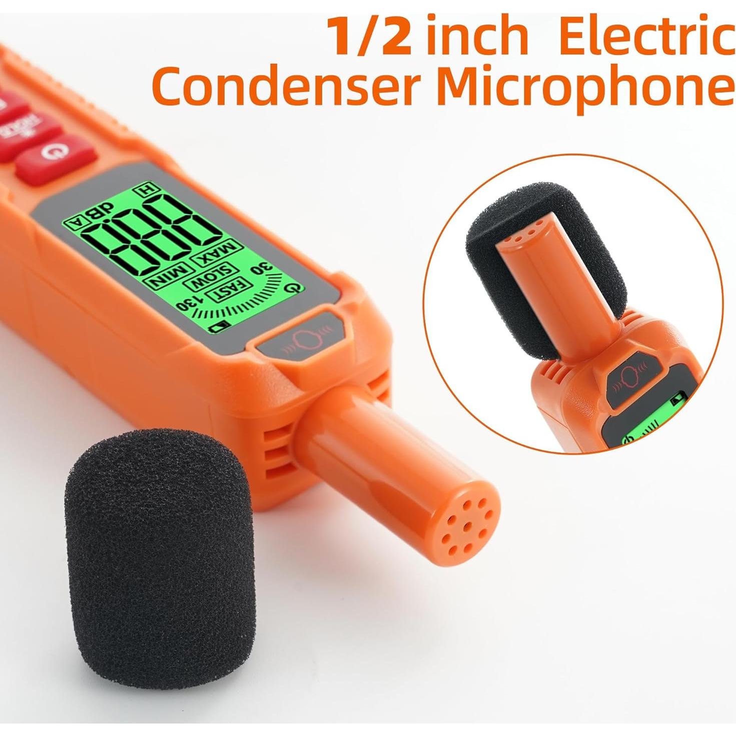 Medidor de Decibelios XIAOCETOOL XC12 Portátil 30-130dB