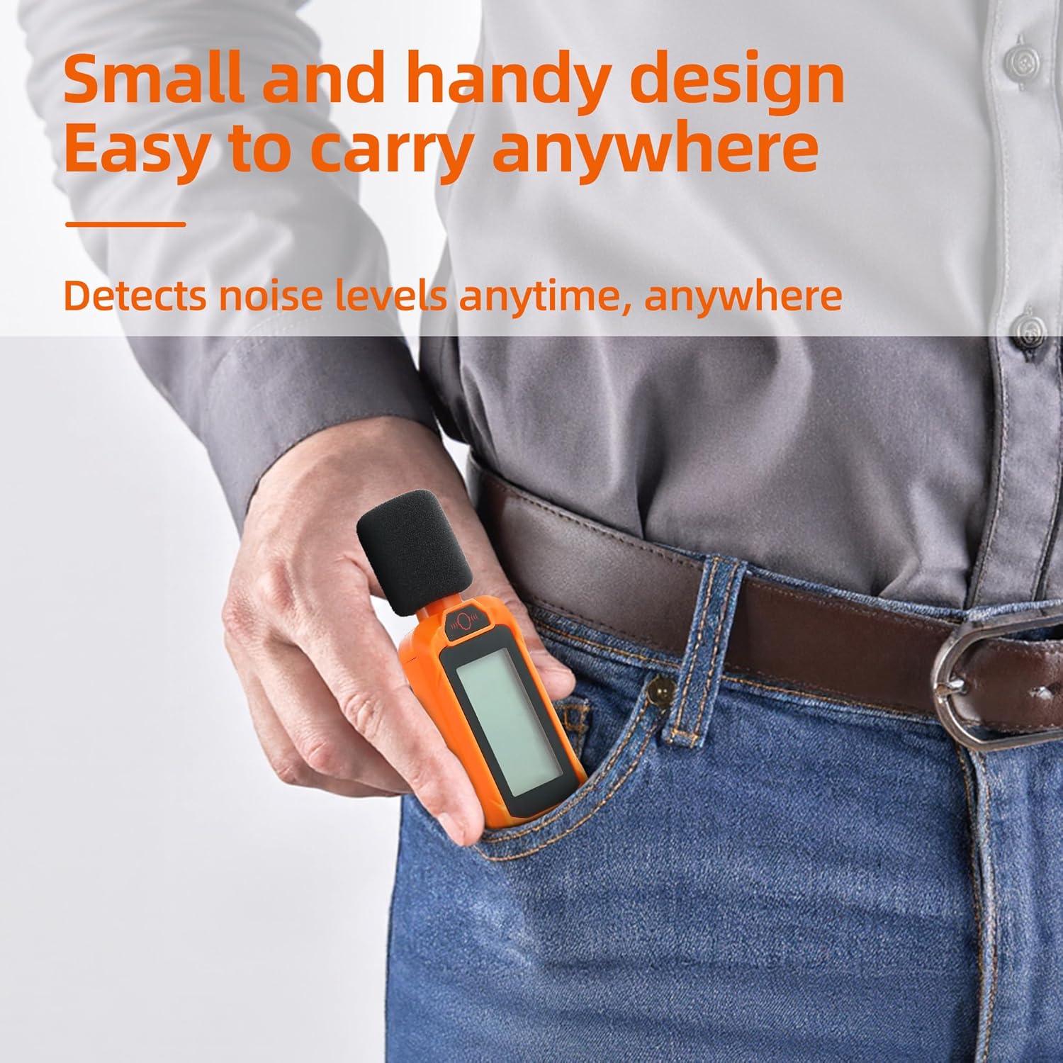 Medidor de Decibelios XIAOCETOOL XC12 Portátil 30-130dB