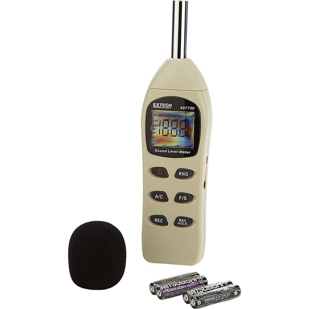 Medidor de Nivel de Sonido Digital Extech 407730 40-130dB