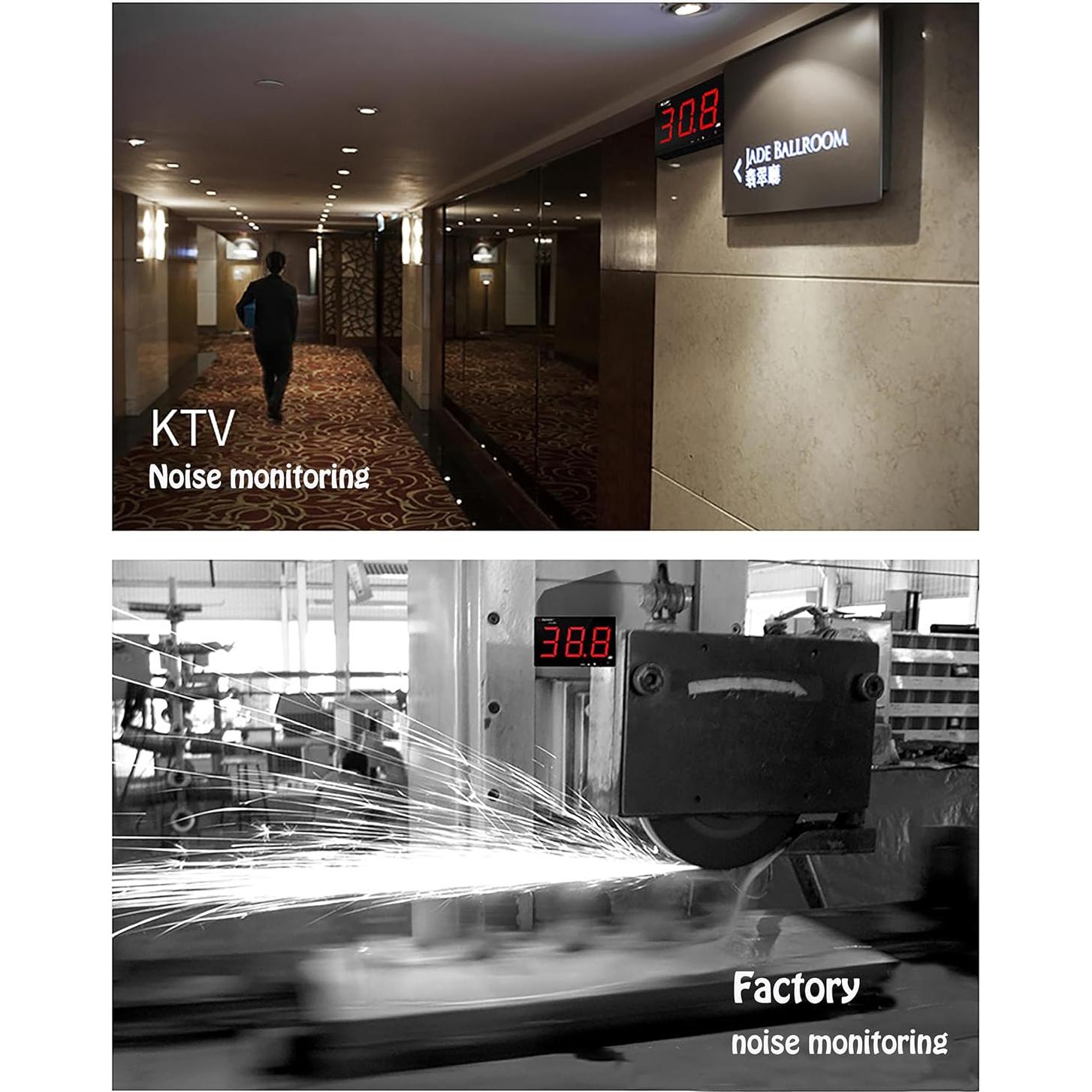 Medidor de Nivel de Sonido Digital SNDWAY SW-525A 30-130dB