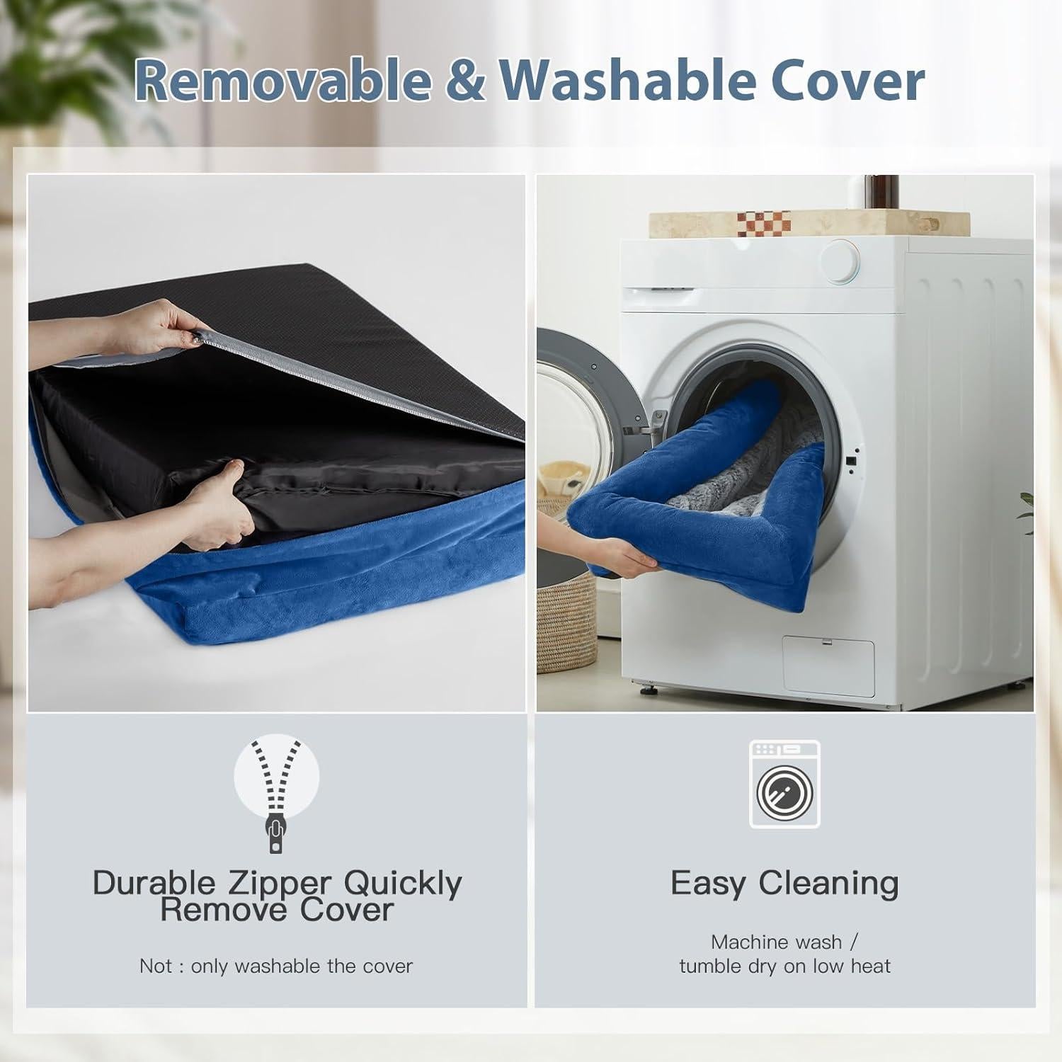 Cama para Perros Grande WNPETHOME XL Ortopédica Impermeable