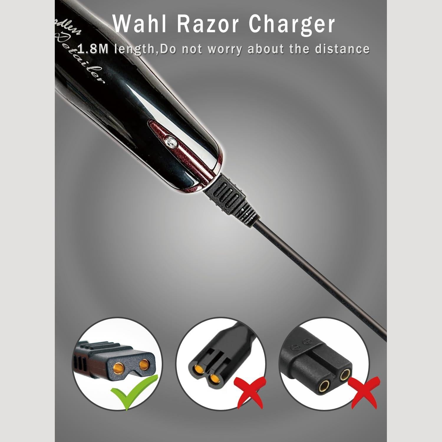Cargador de 2V BOEEA para Afeitadora Wahl Shaper 8061