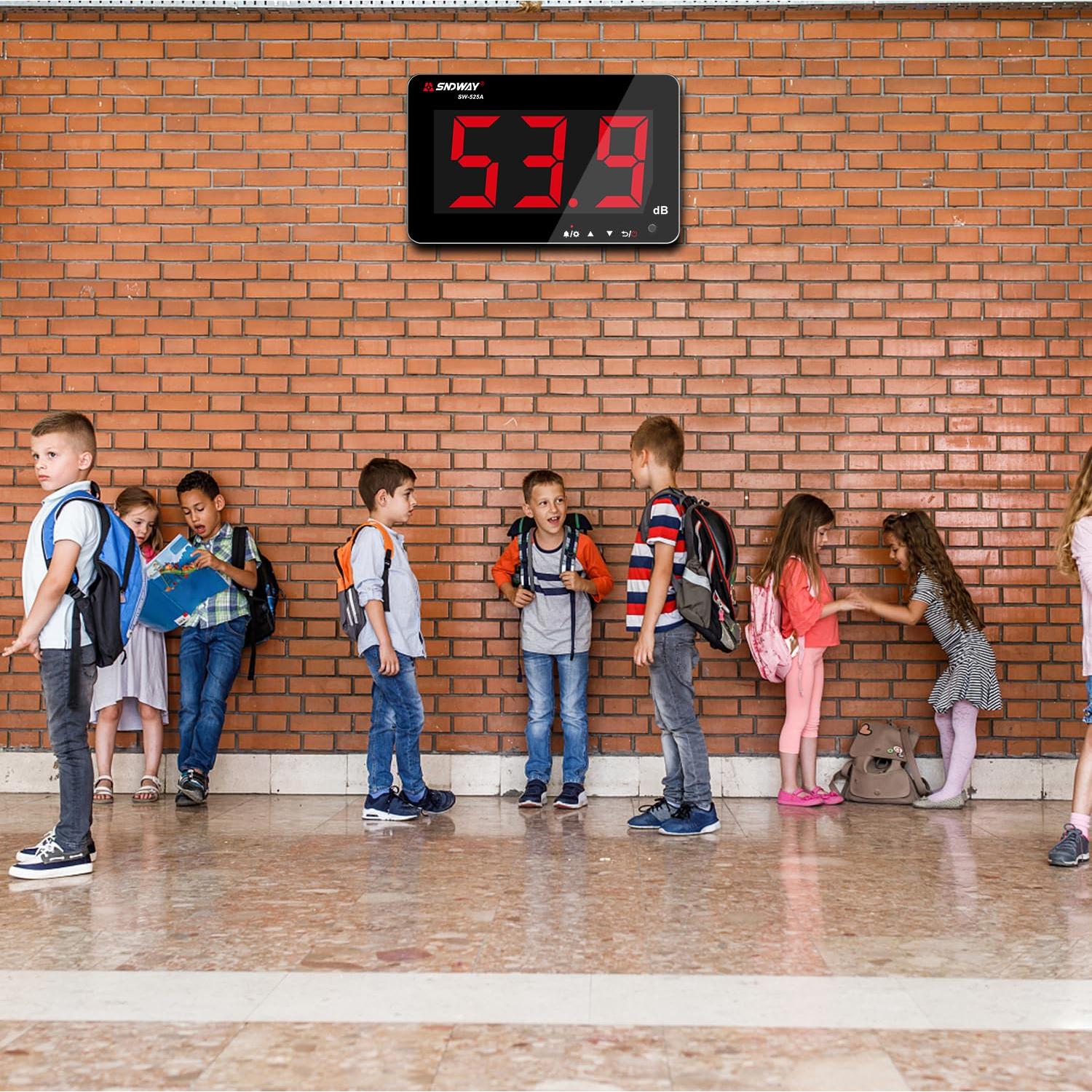 Medidor de Decibelios XRCLIF 30-130dB Montado en Pared