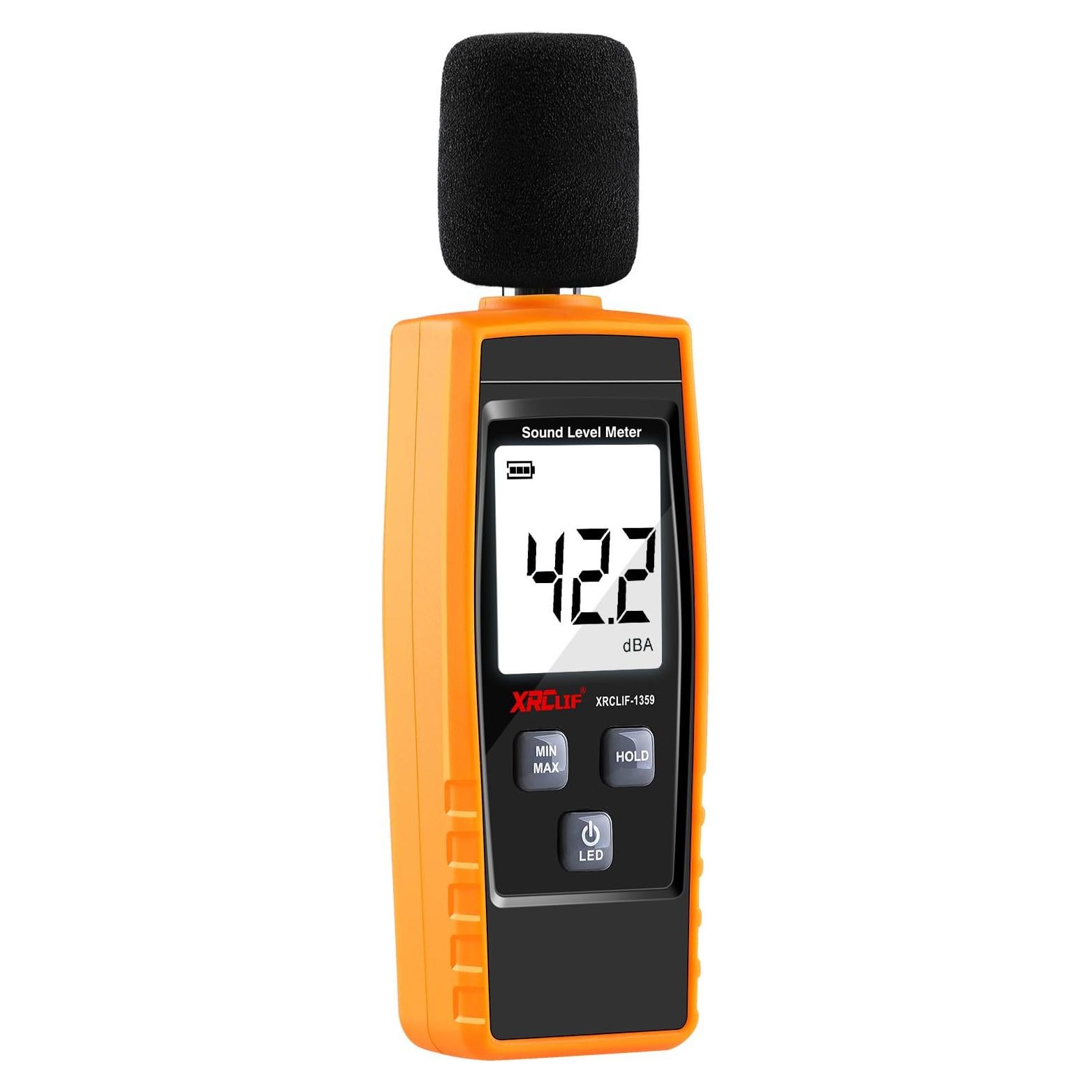 Medidor de Decibelios Digital XRCLIF 30-130 dB con Alarma