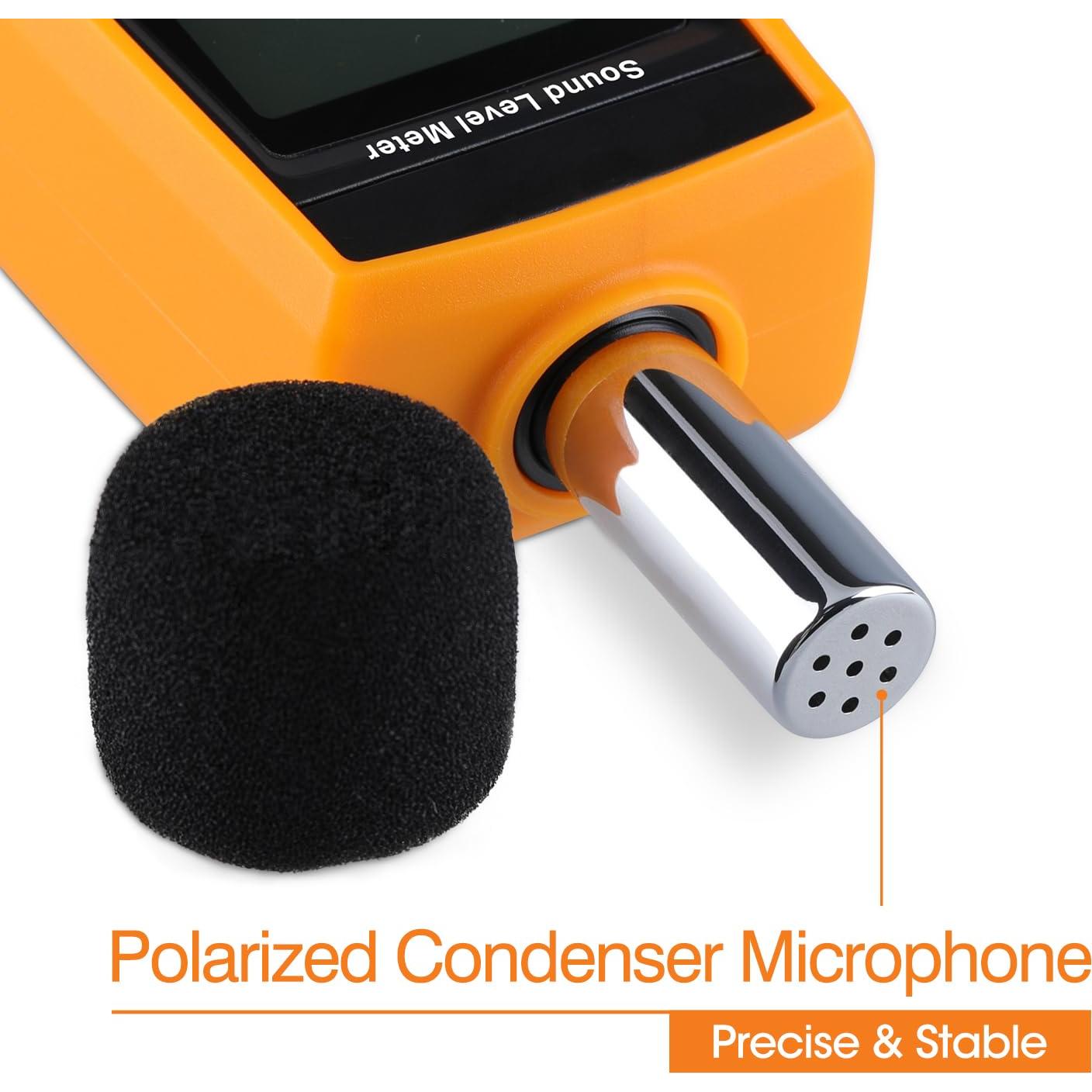 Medidor de Decibelios Digital XRCLIF 30-130 dB con Alarma