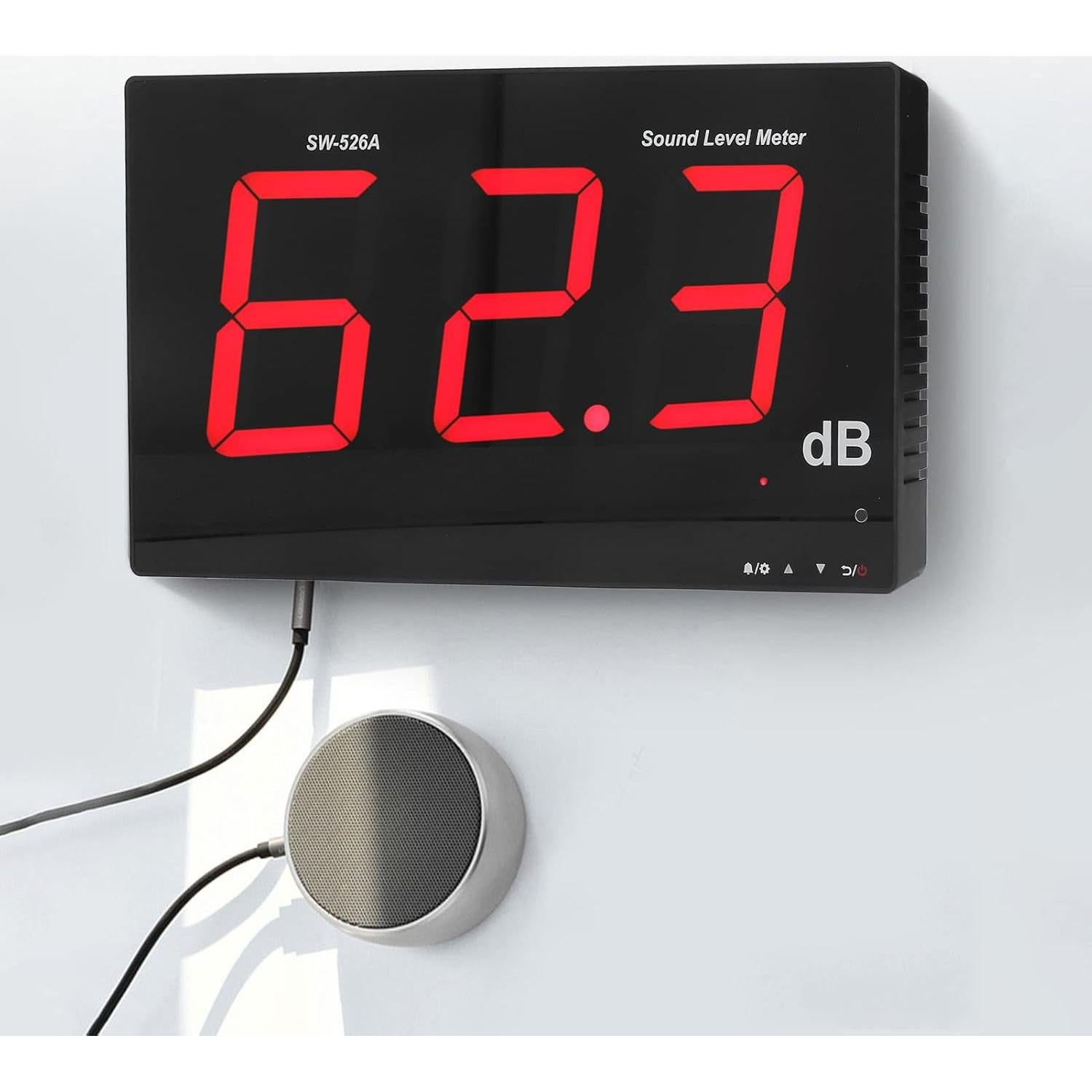 Medidor de Decibelios Hilitand 30-130dB Pantalla LCD 45.72cm