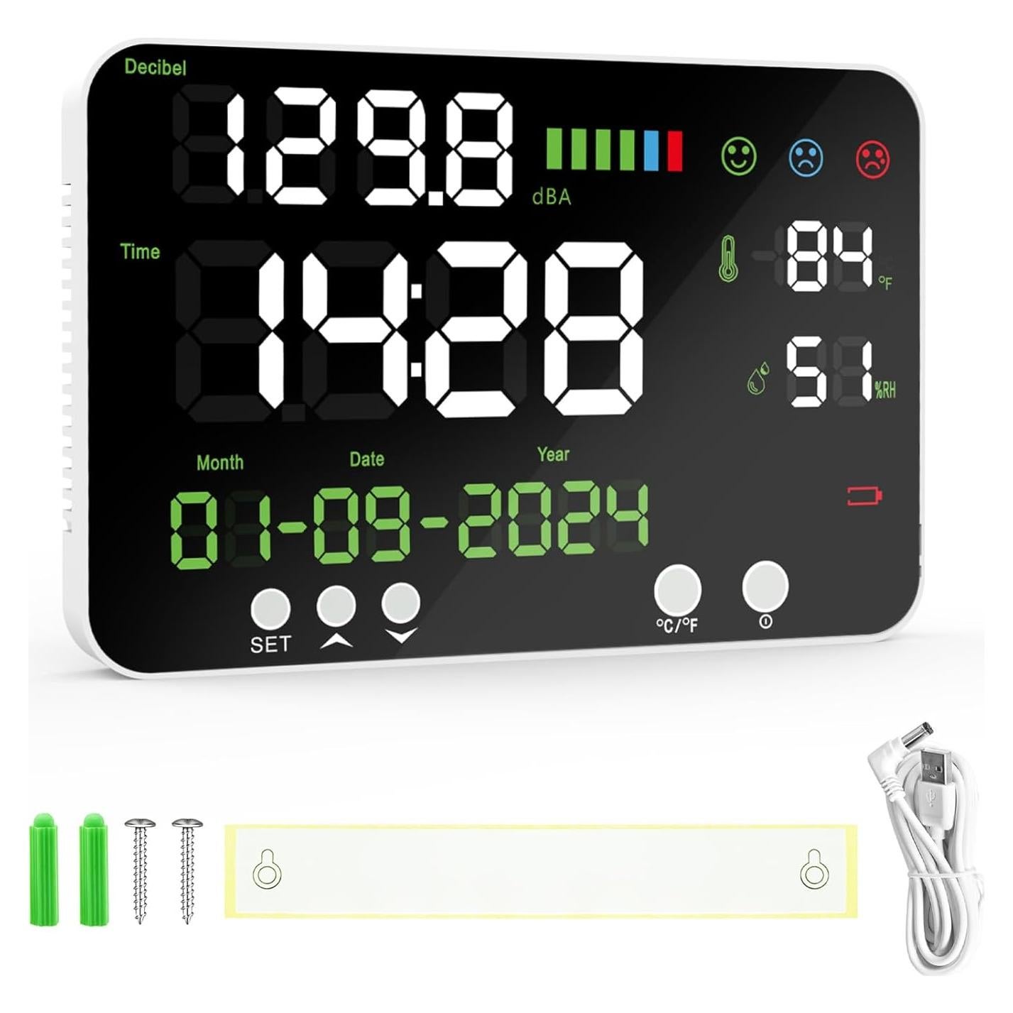 Medidor de Decibelios Digital Kethvoz KE-7000A 30-130dB