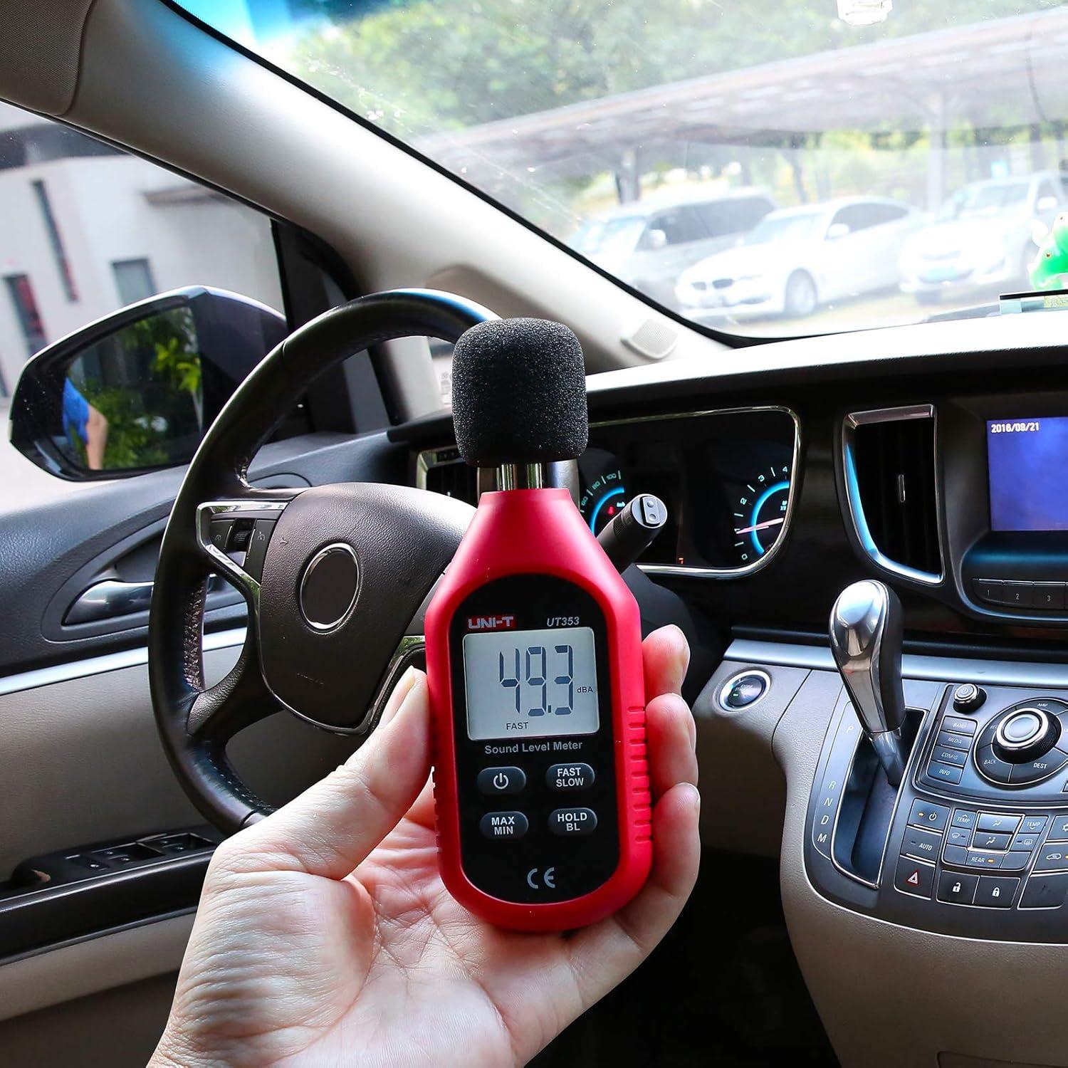 Medidor de Decibelios UNI-T UT353 Digital 30-130 dBA