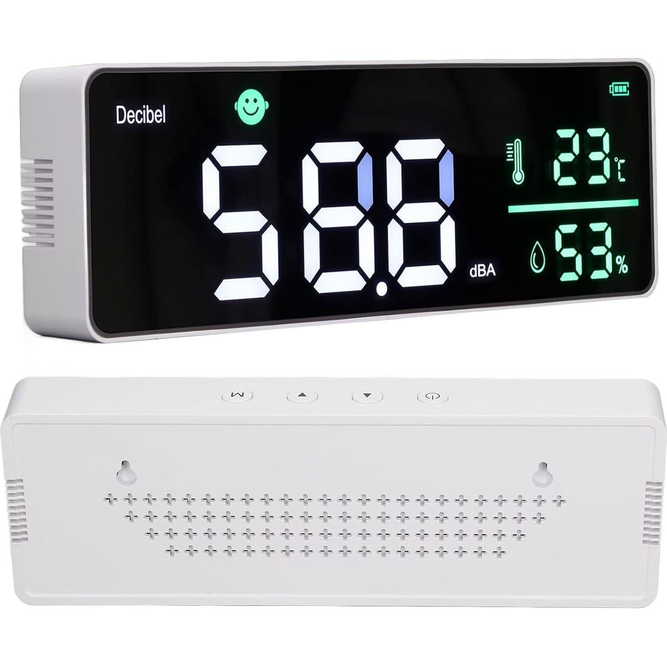 Medidor de Decibelios Gugxiom 3 en 1 con Pantalla LED 27.94cm